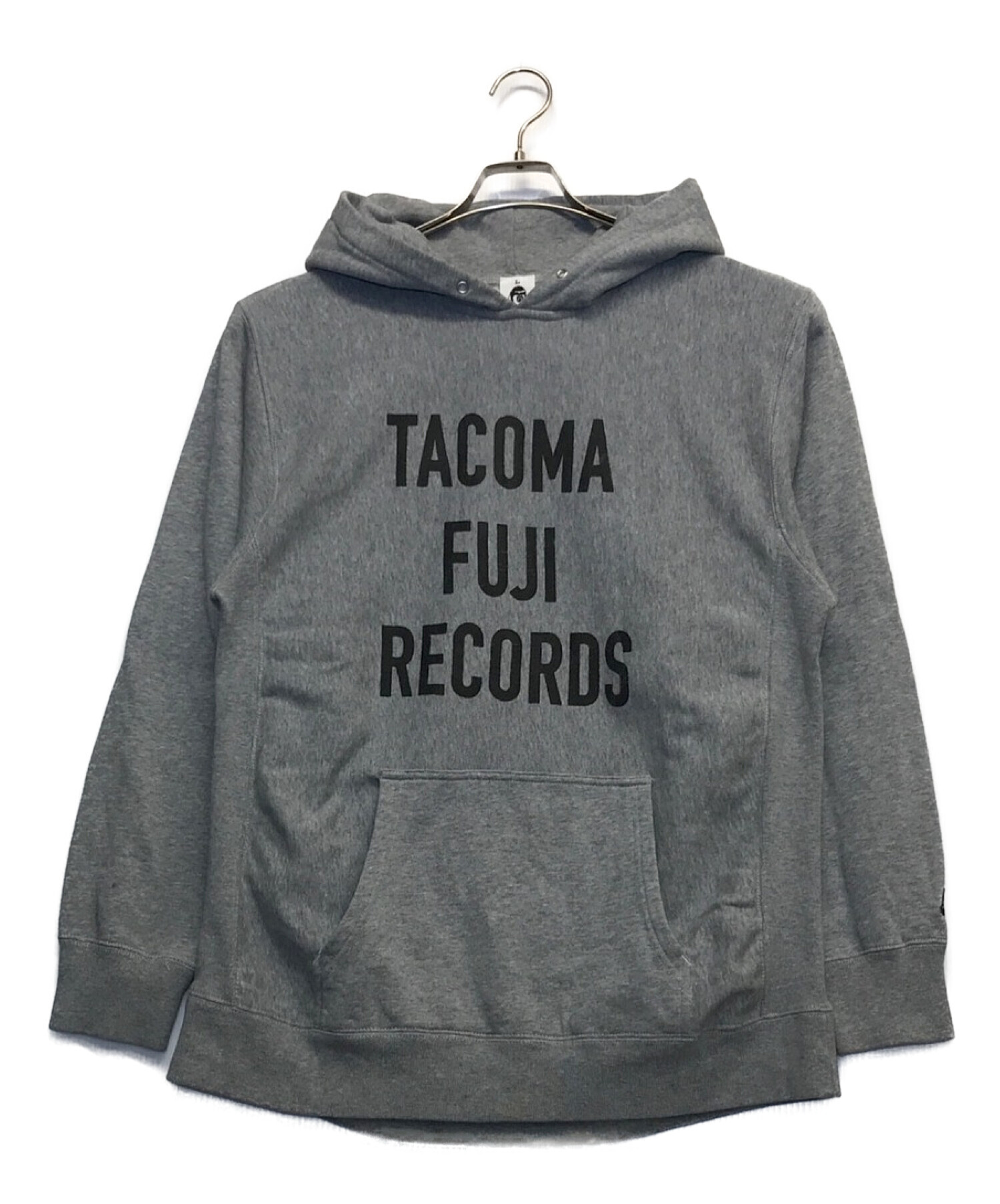 TACOMA FUJI RECORDS (タコマ フジ レコード) プルオーバーパーカー グレー サイズ:L