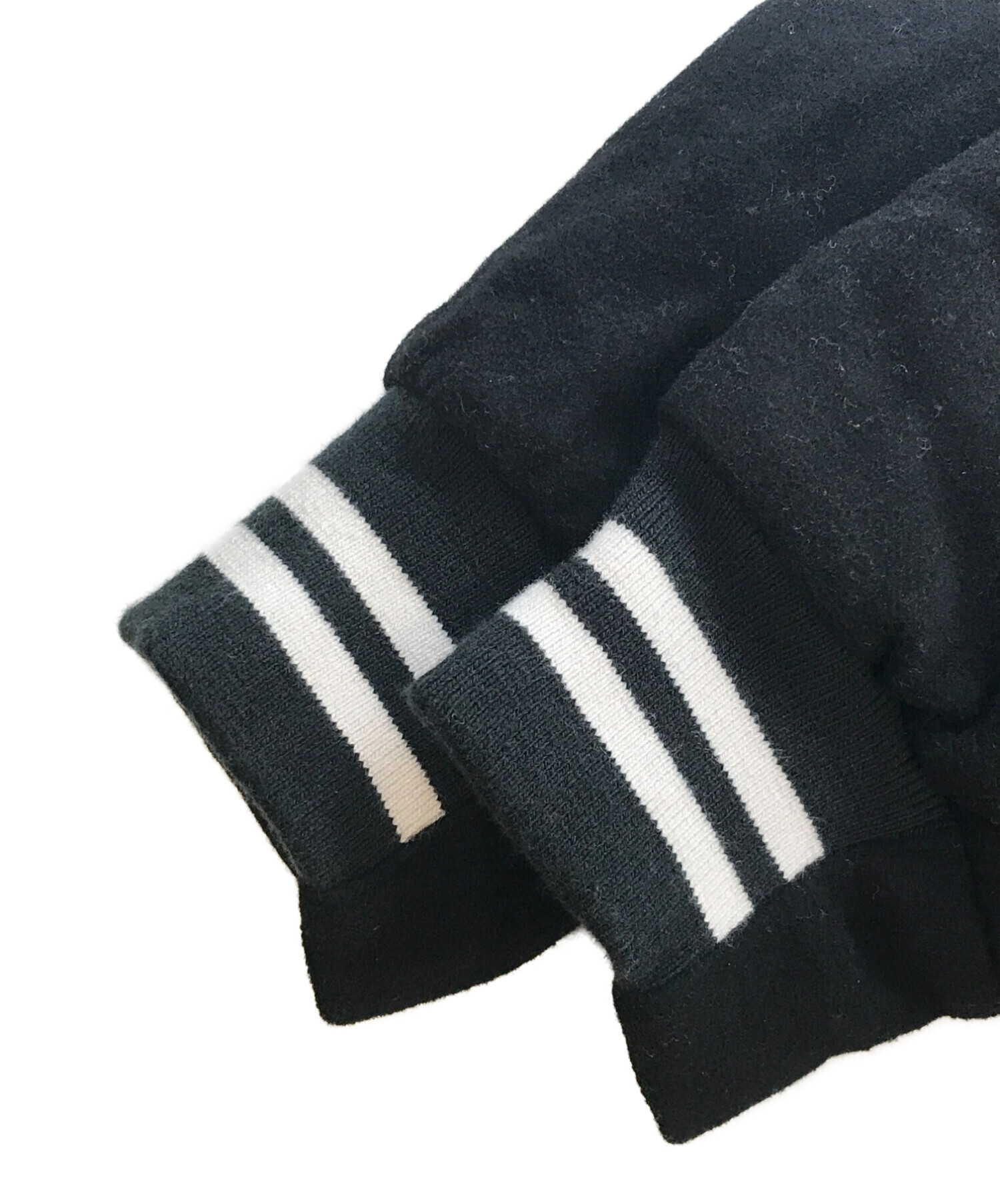 NIKE (ナイキ) オーセンティックスバーシティジャケット ブラック サイズ:XL