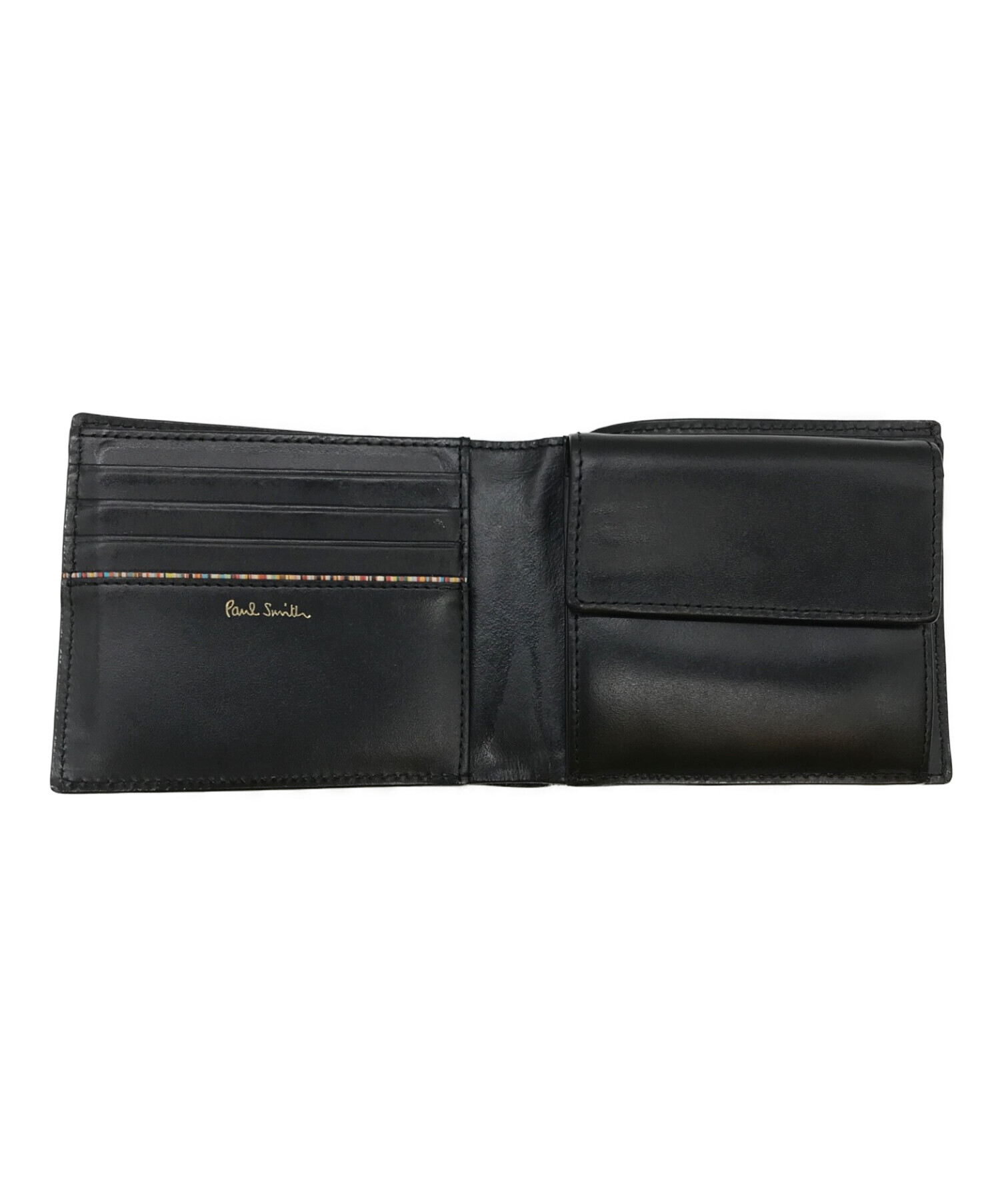 Paul Smith 二つ折り財布 BLACK - 小物