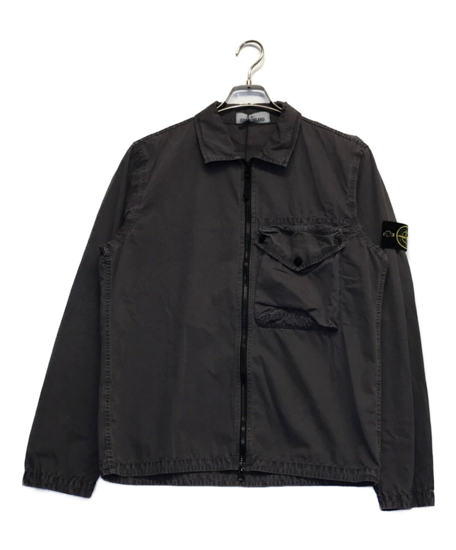 STONE ISLAND (ストーンアイランド) コットンフィールドジャケット グレー サイズ:M