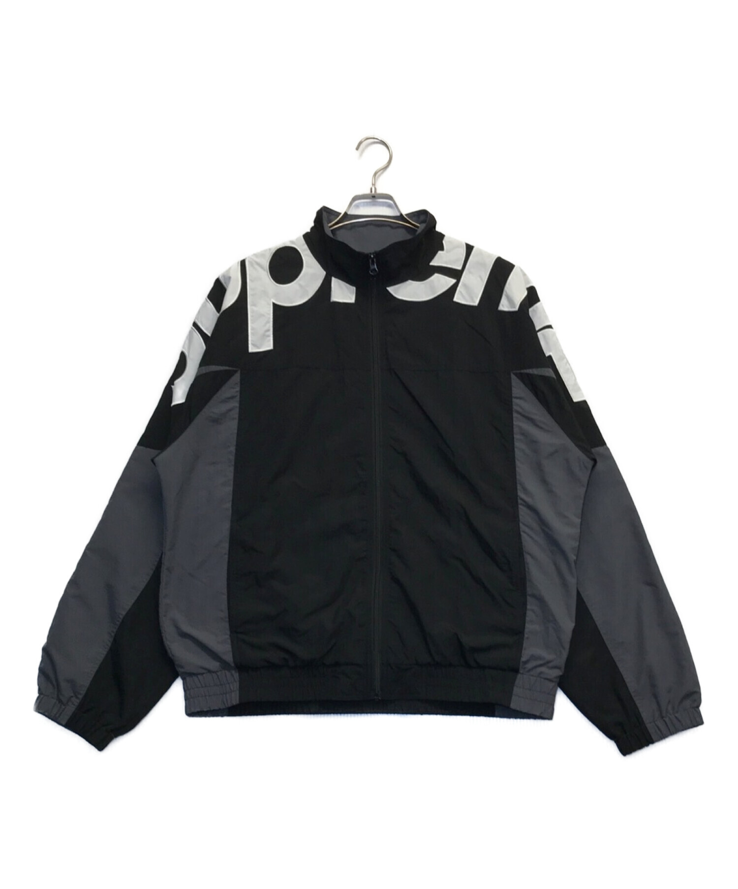Supreme (シュプリーム) ショルダーロゴトラックジャケット ブラック サイズ:L