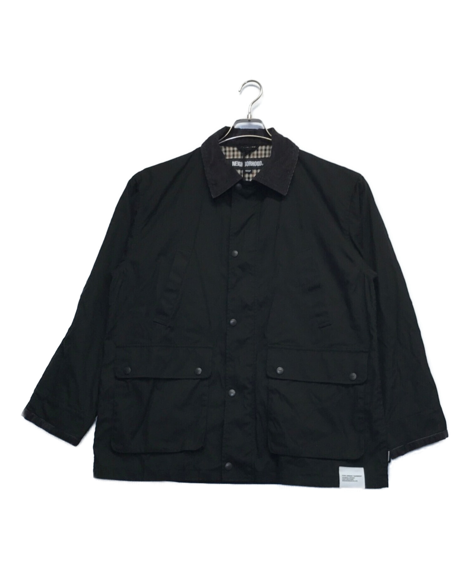 NEIGHBORHOOD (ネイバーフッド) ハンティングジャケット ブラック サイズ:M