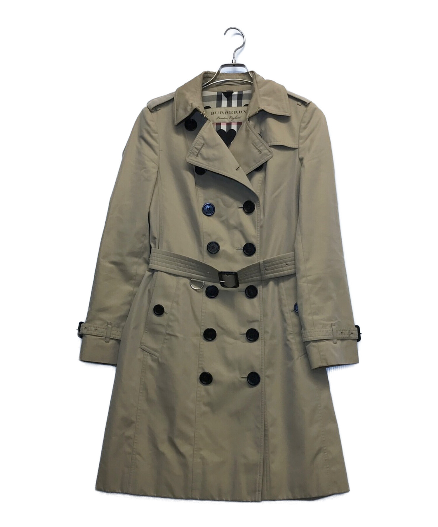 BURBERRY (バーバリー) トレンチコート ベージュ サイズ:UK10/US8/IT42