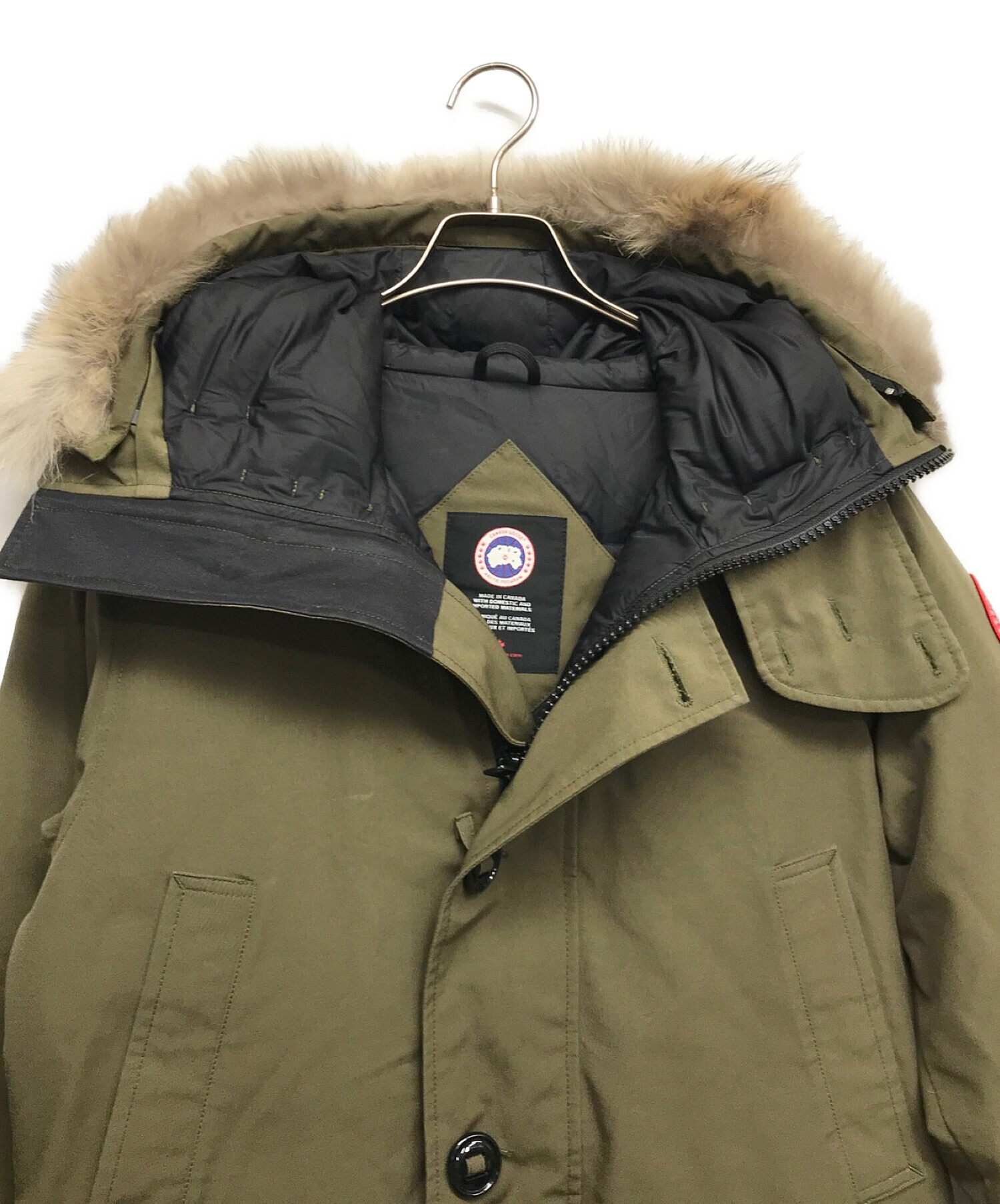 中古・古着通販】CANADA GOOSE (カナダグース) ブルックフィールドダウンジャケット グリーン サイズ:M｜ブランド・古着通販  トレファク公式【TREFAC FASHION】スマホサイト