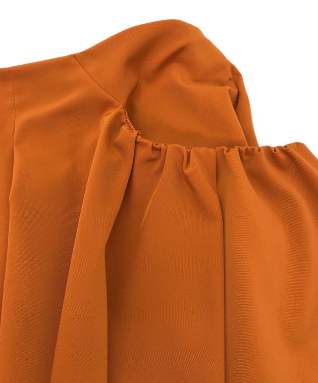 FOXEY NEWYORK (フォクシーニューヨーク) ポケットスカート オレンジ サイズ:42