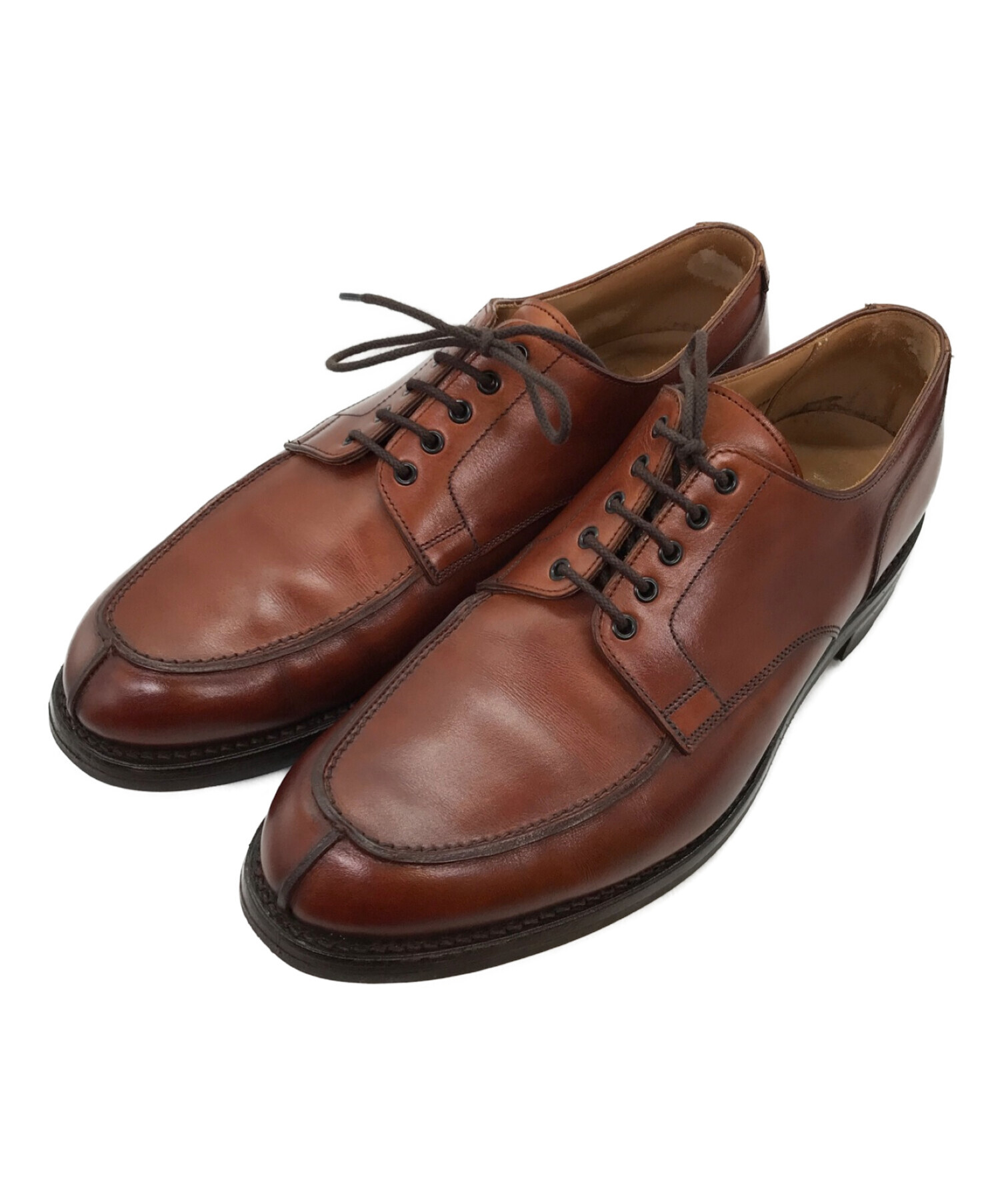 Crockett & Jones (クロケット＆ジョーンズ) レースアップシューズ / ウェックスフォード ブラウン サイズ:8.5E