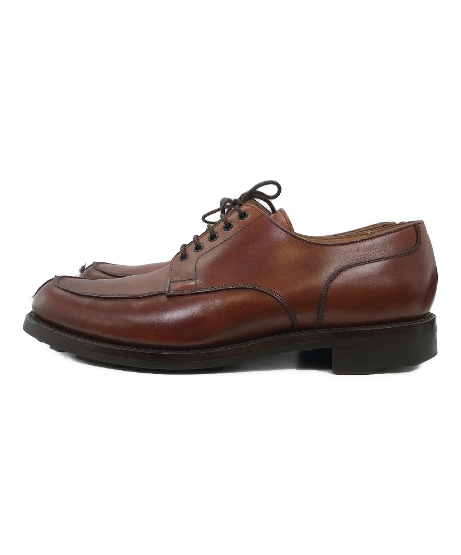 Crockett & Jones (クロケット＆ジョーンズ) レースアップシューズ / ウェックスフォード ブラウン サイズ:8.5E