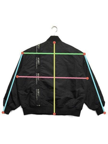 中古・古着通販】WTAPS (ダブルタップス) チームジャケット ブラック