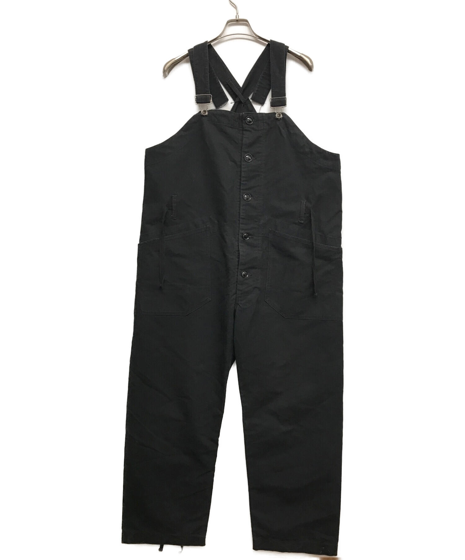 Engineered Garments (エンジニアードガーメンツ) オーバーオール ブラック サイズ:S