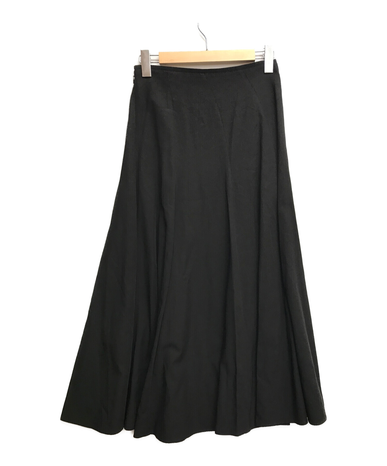 Mila Owen (ミラオーウェン) カーブパネルナローフレアスカート ブラック サイズ:1