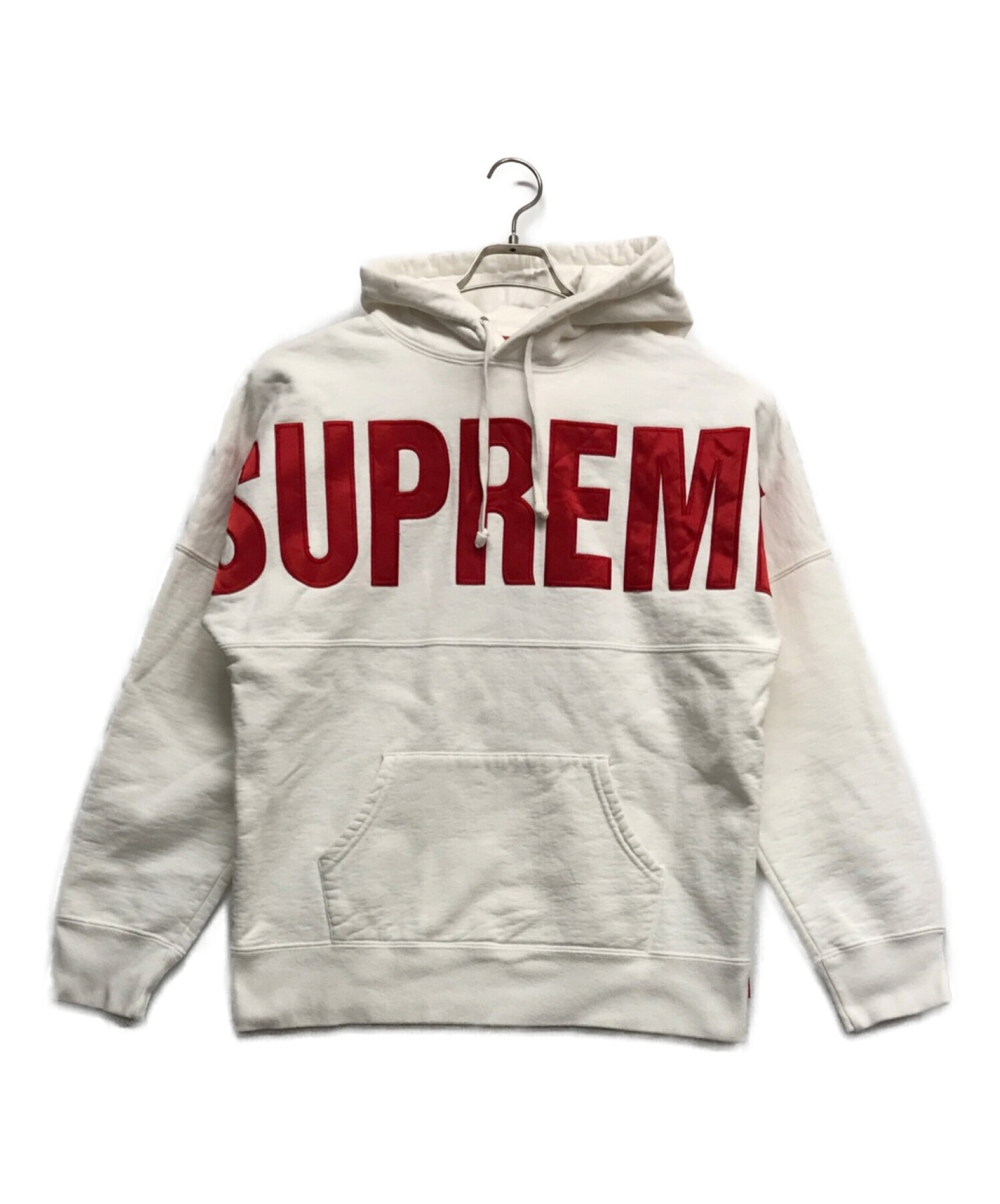 SUPREME (シュプリーム) Banner Pullover hoodies ホワイト サイズ:M