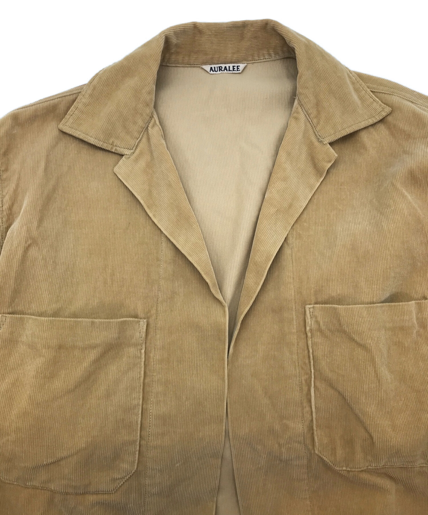 中古・古着通販】AURALEE (オーラリー) WASHED CORDUROY SHIRT JACKET