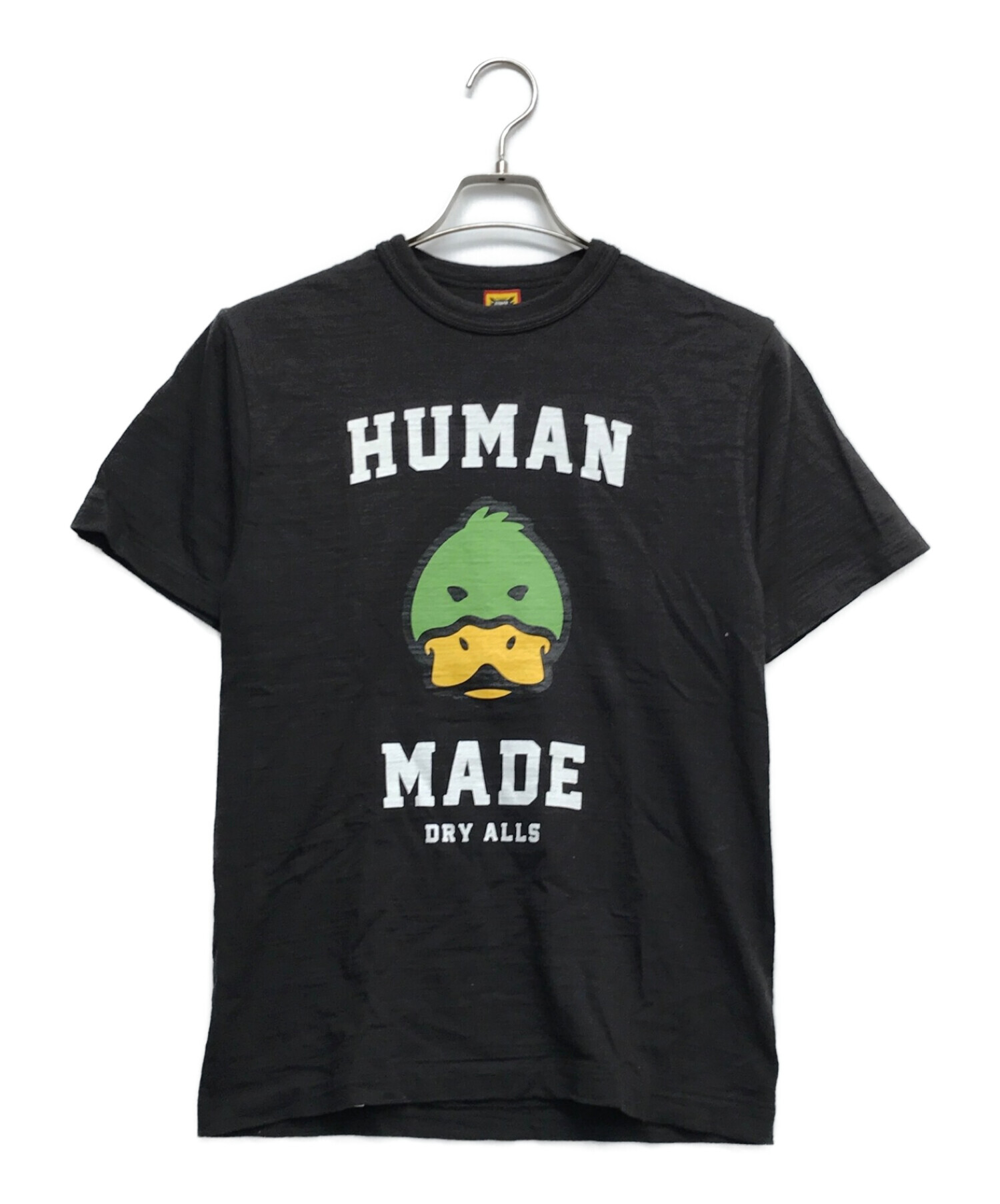 HUMAN MADE (ヒューマンメイド) プリントTシャツ ブラック サイズ:S