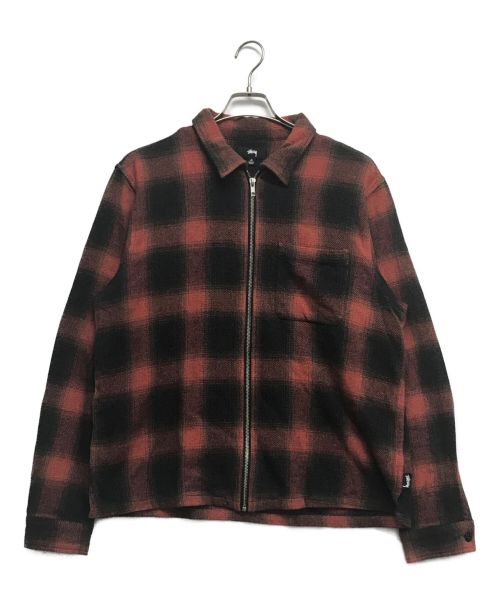 中古・古着通販】stussy (ステューシー) オンブレチェックジップ