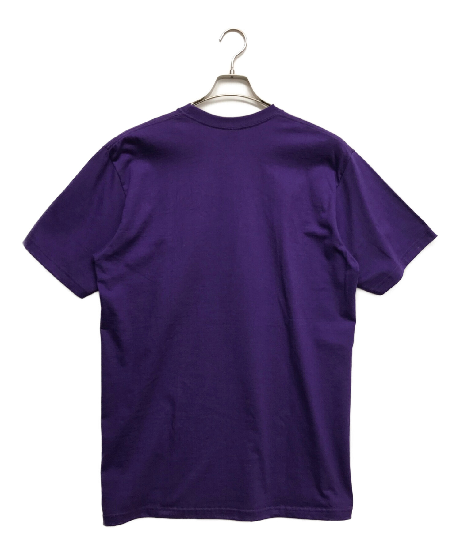 【安い売り】Supreme Model Tee Lサイズ　パープル Tシャツ/カットソー(半袖/袖なし)