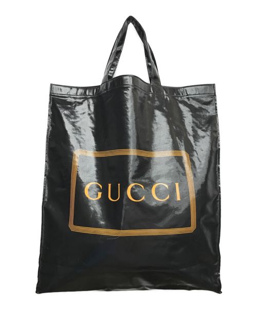 中古・古着通販】GUCCI (グッチ) PVCコーティングコットントートバッグ