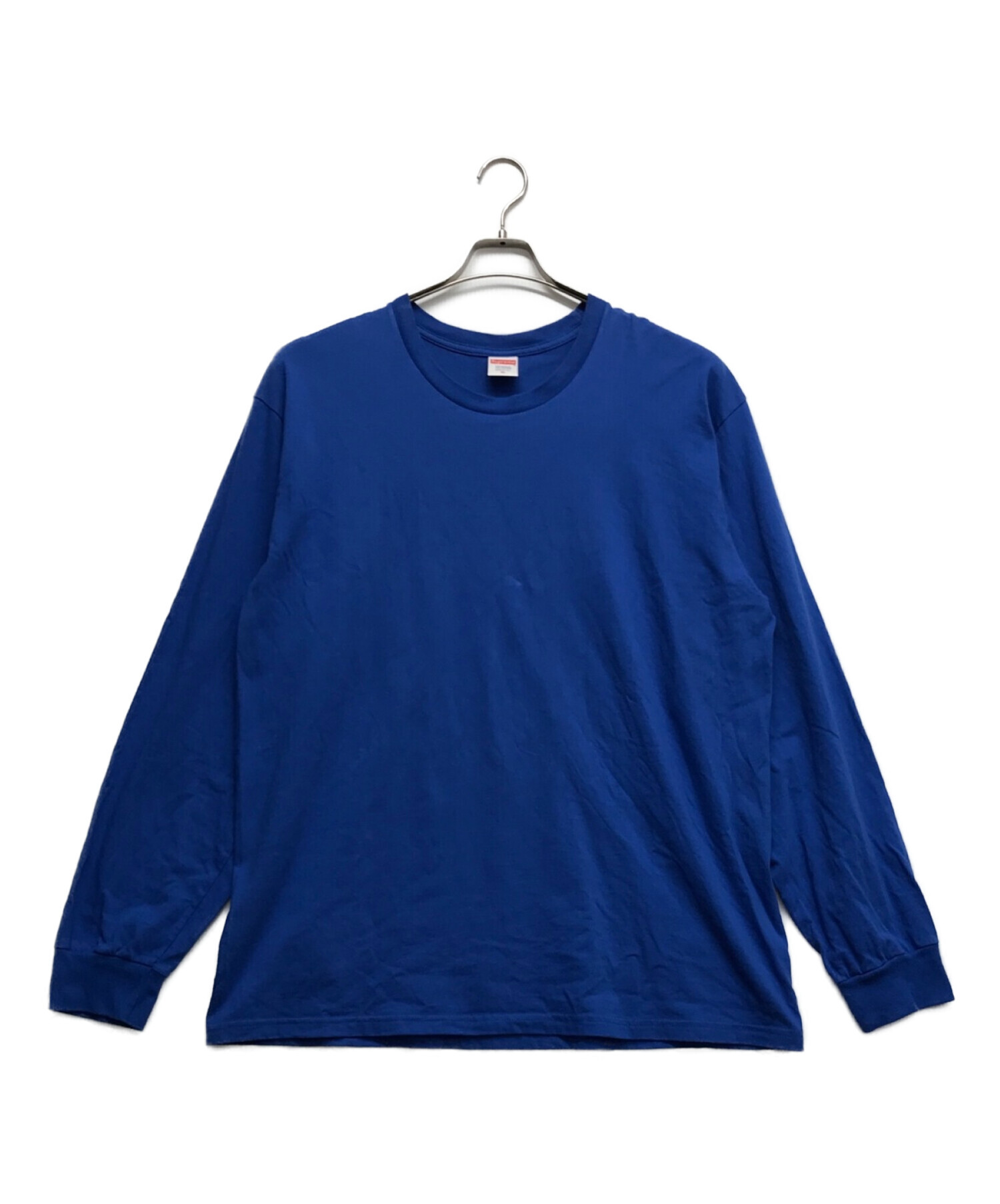 Supreme (シュプリーム) 長袖Tシャツ ブルー サイズ:XL