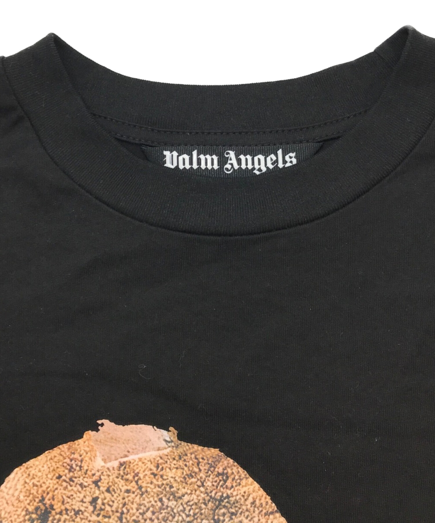 Palm Angels (パーム エンジェルス) ブラック ベア Tシャツ ブラック サイズ:L