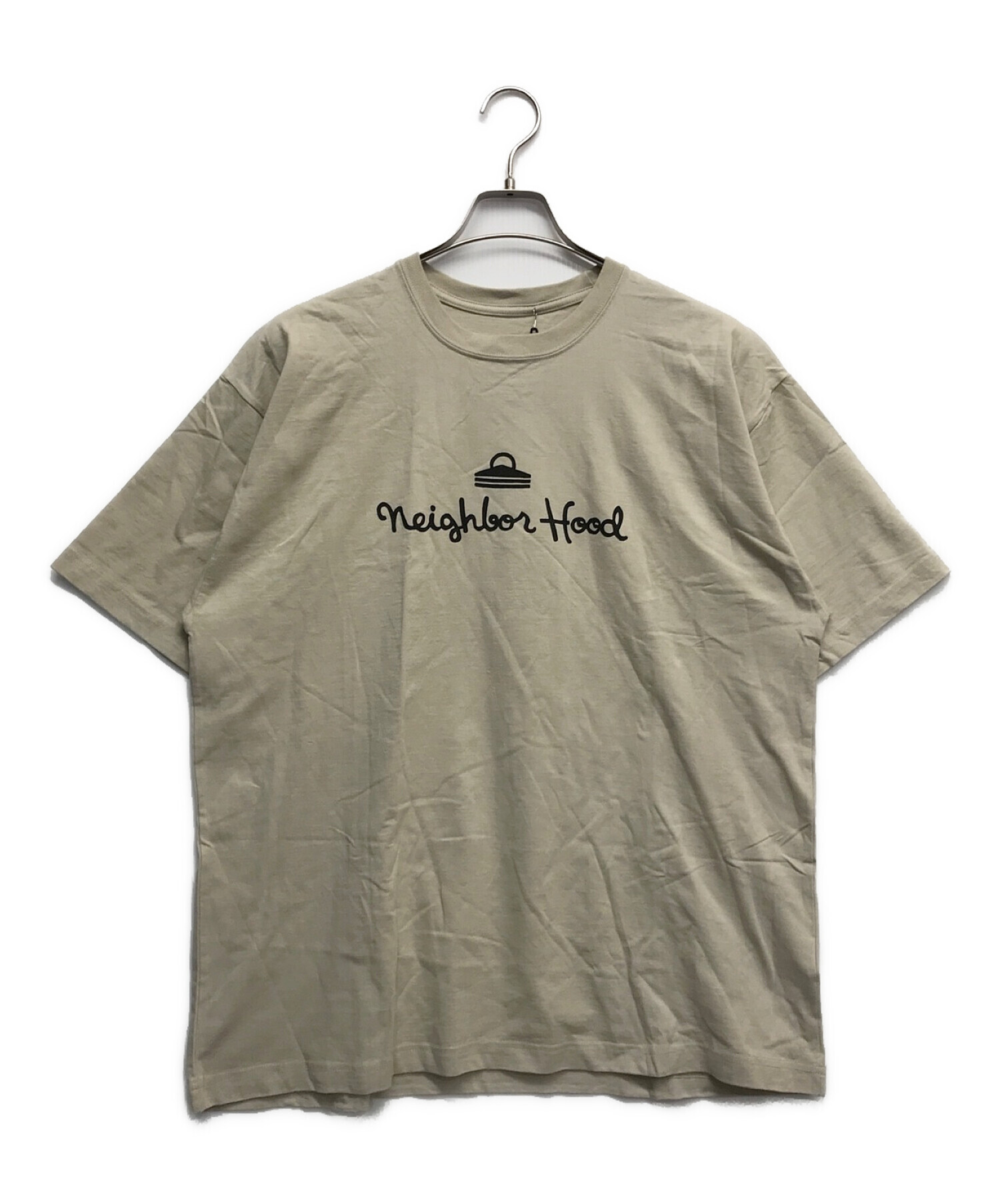 中古・古着通販】NEIGHBORHOOD (ネイバーフッド) ロゴTシャツ ベージュ サイズ:L｜ブランド・古着通販 トレファク公式【TREFAC  FASHION】スマホサイト