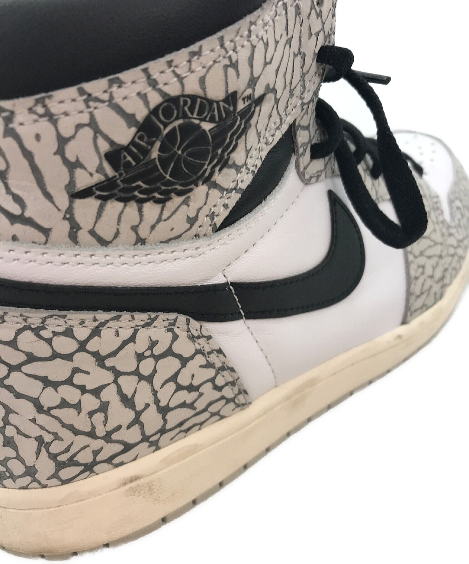 中古・古着通販】NIKE (ナイキ) Air Jordan 1 High OG グレー サイズ