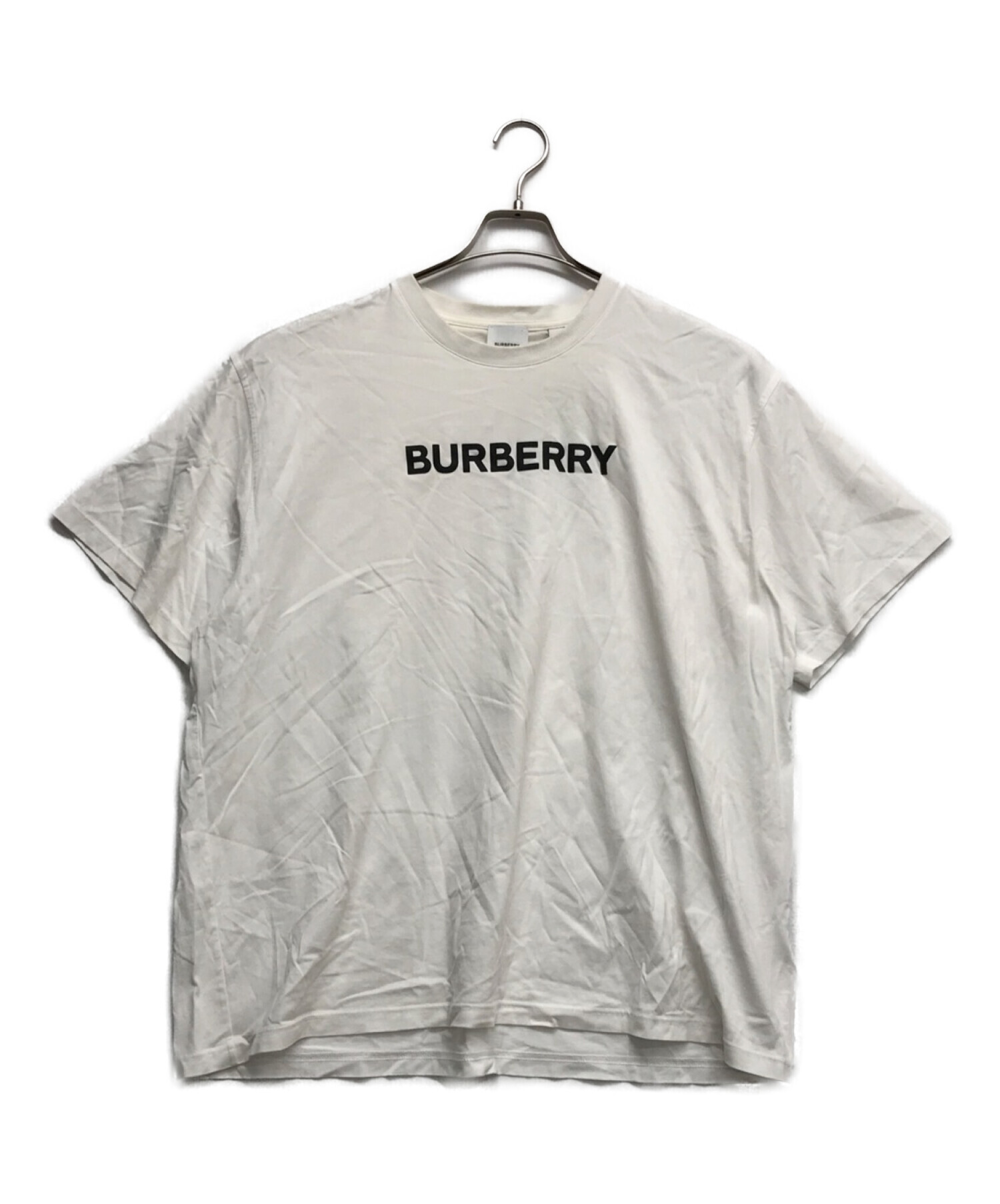 中古・古着通販】BURBERRY (バーバリー) ロゴTシャツ ホワイト サイズ:XL｜ブランド・古着通販 トレファク公式【TREFAC  FASHION】スマホサイト