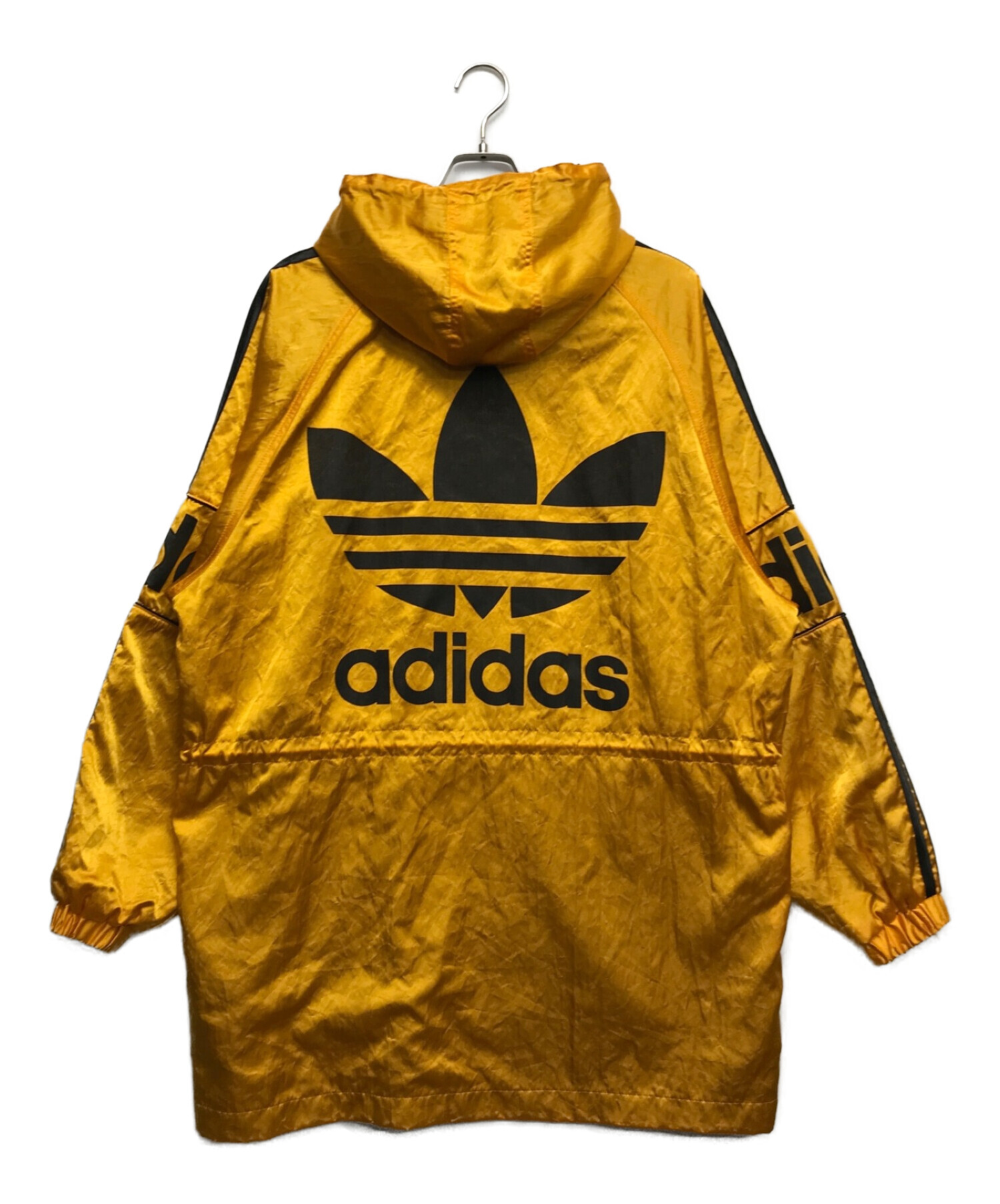 adidas (アディダス) フーデッドジャケット イエロー サイズ:O