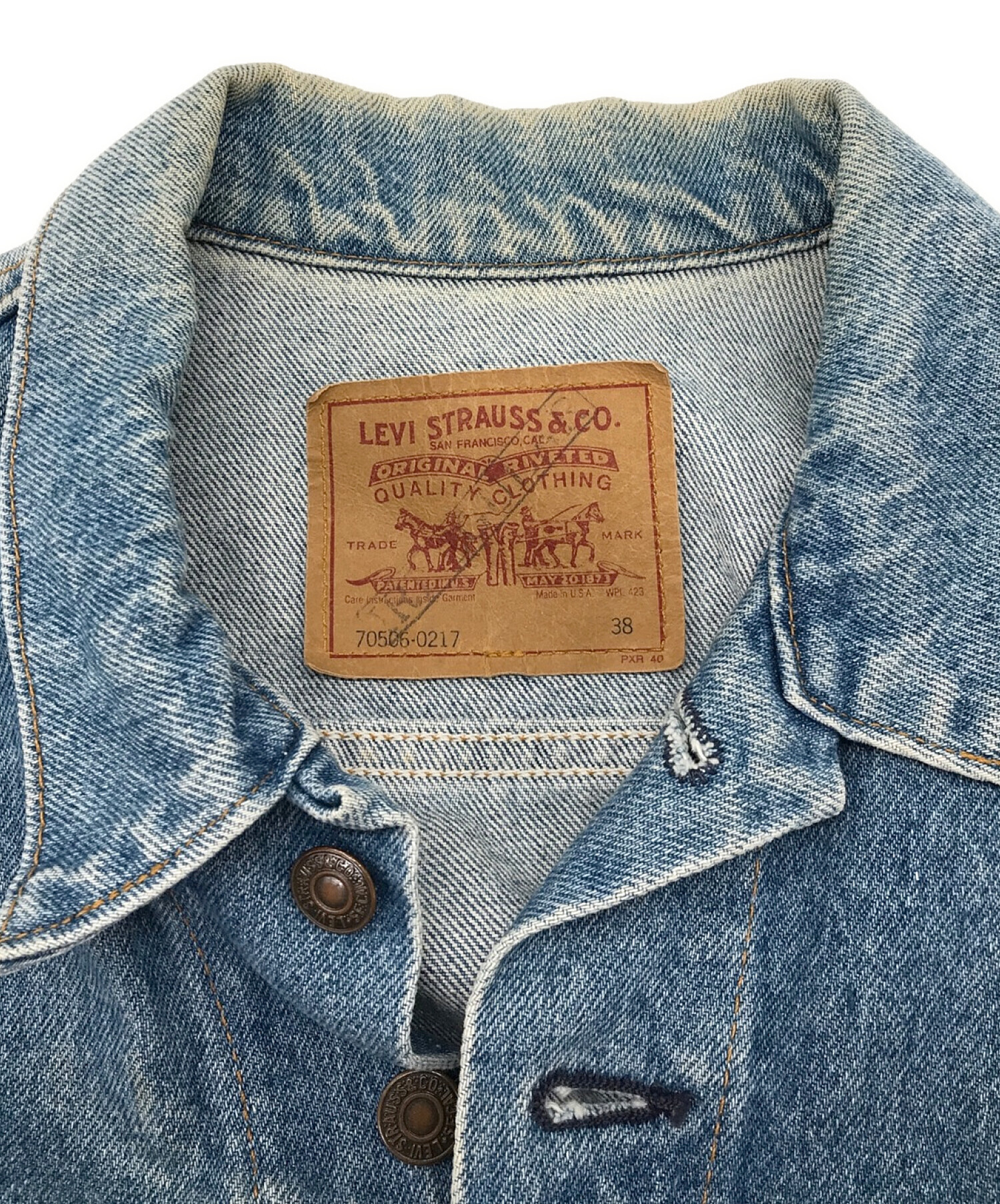 中古・古着通販】LEVI'S (リーバイス) デニムトラッカージャケット