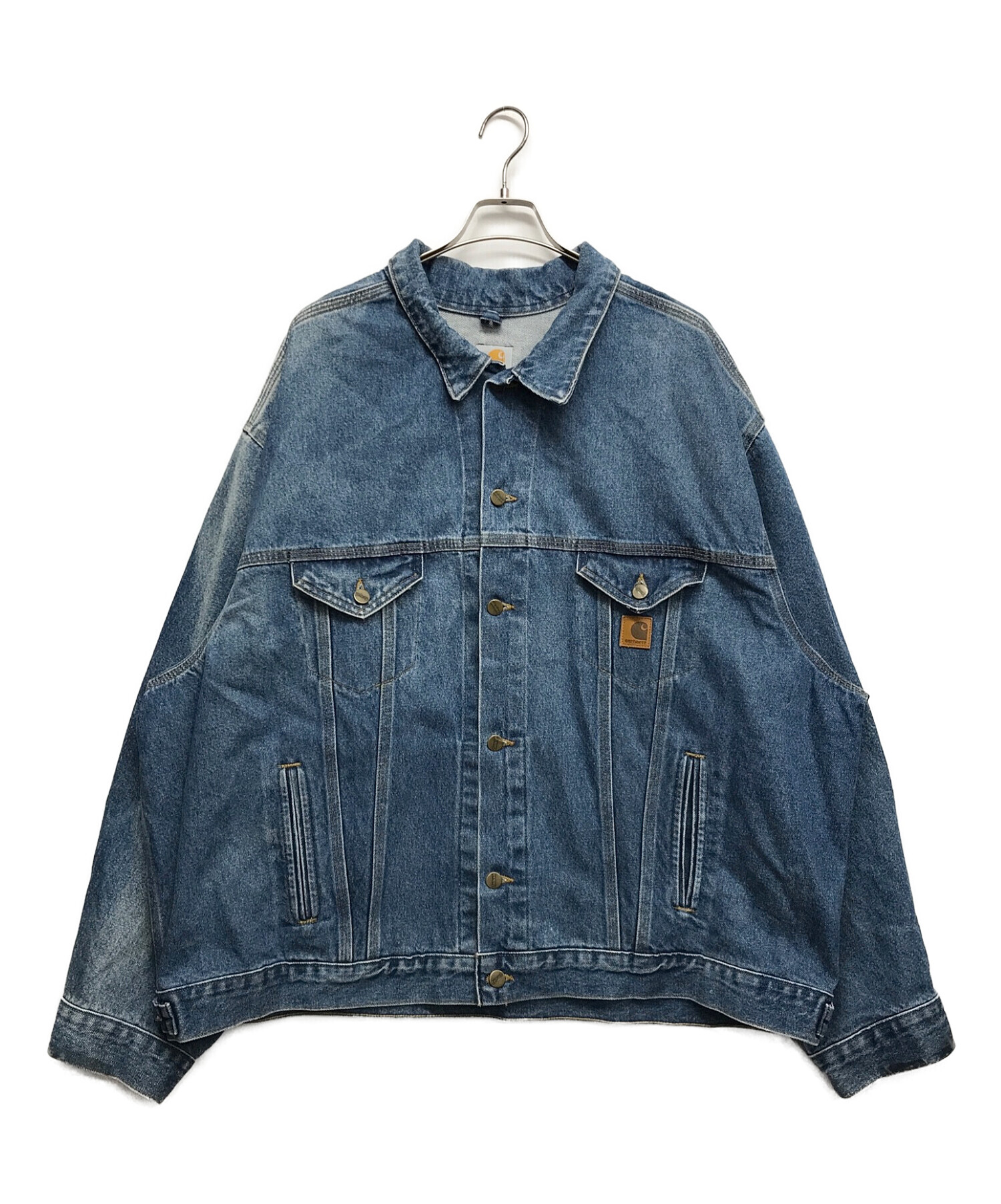 中古・古着通販】CarHartt (カーハート) デニムジャケット ブルー