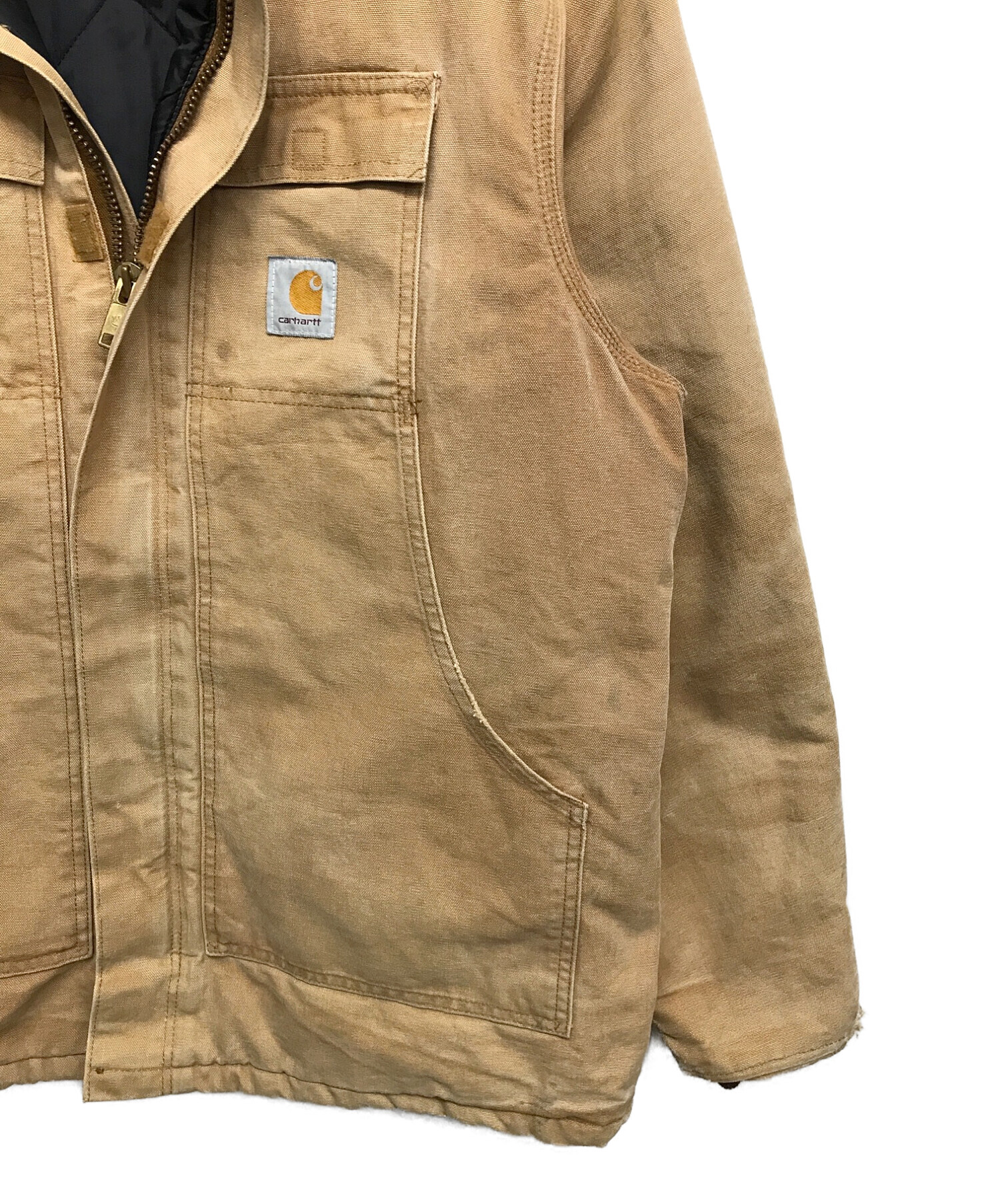 中古・古着通販】CarHartt (カーハート) ワークジャケット ベージュ