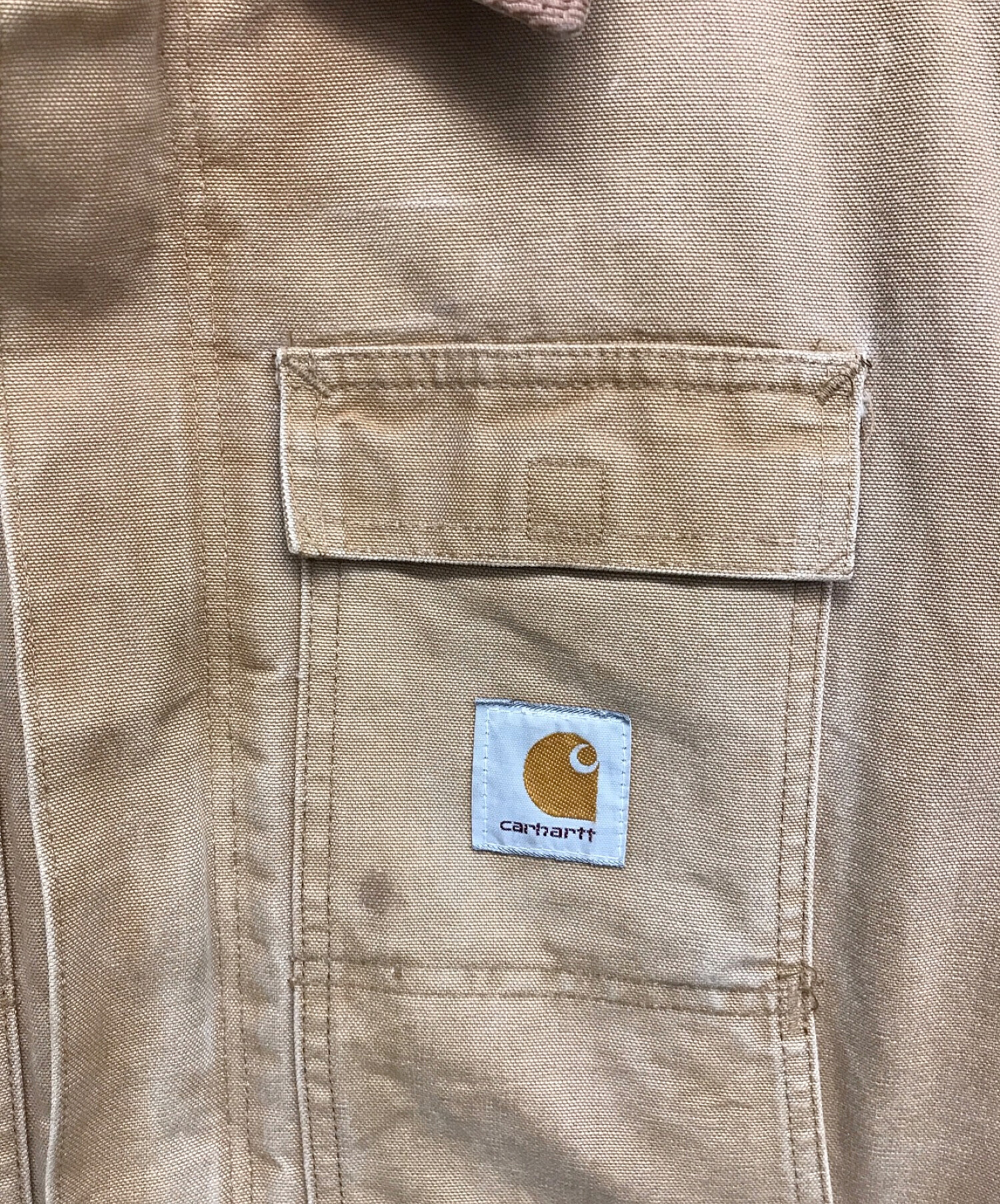 CarHartt (カーハート) ワークジャケット ベージュ サイズ:記載無（印字消え）