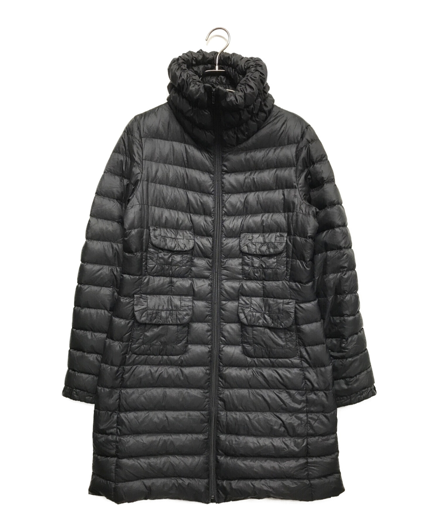 中古・古着通販】MONCLER (モンクレール) ゼイアダウンコート ブラック