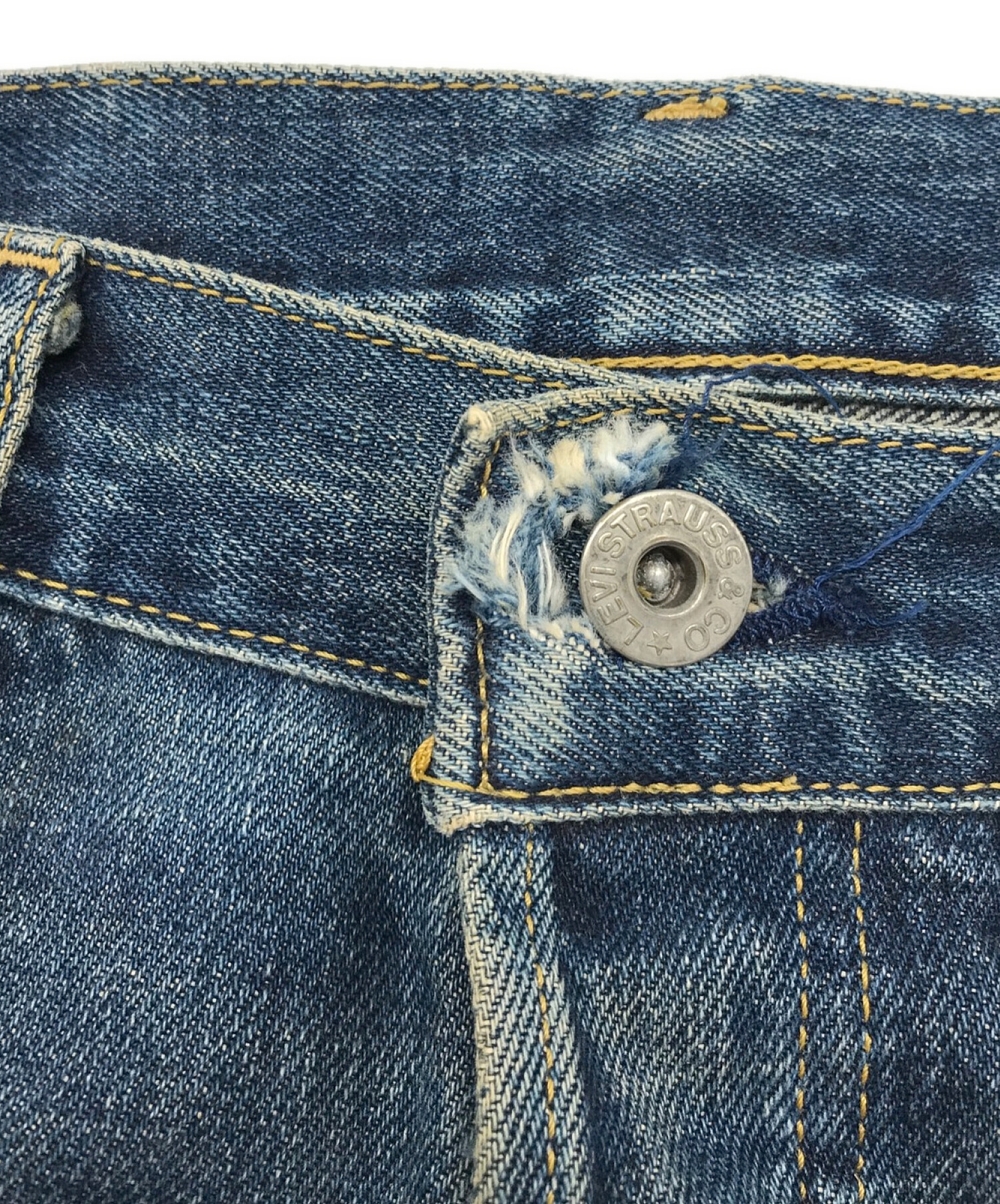 LEVI'S (リーバイス) 702復刻デニムパンツ インディゴ サイズ:W32L36