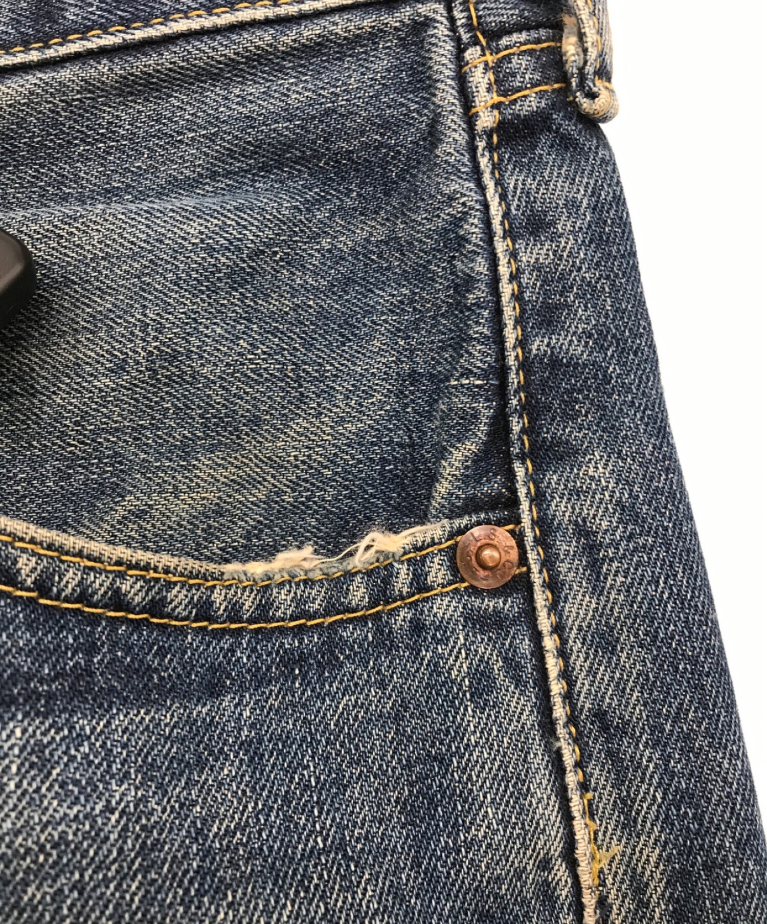 良サイズW32◇Levi's 702XX◇濃紺日本製ビンテージ復刻ジーンズ726