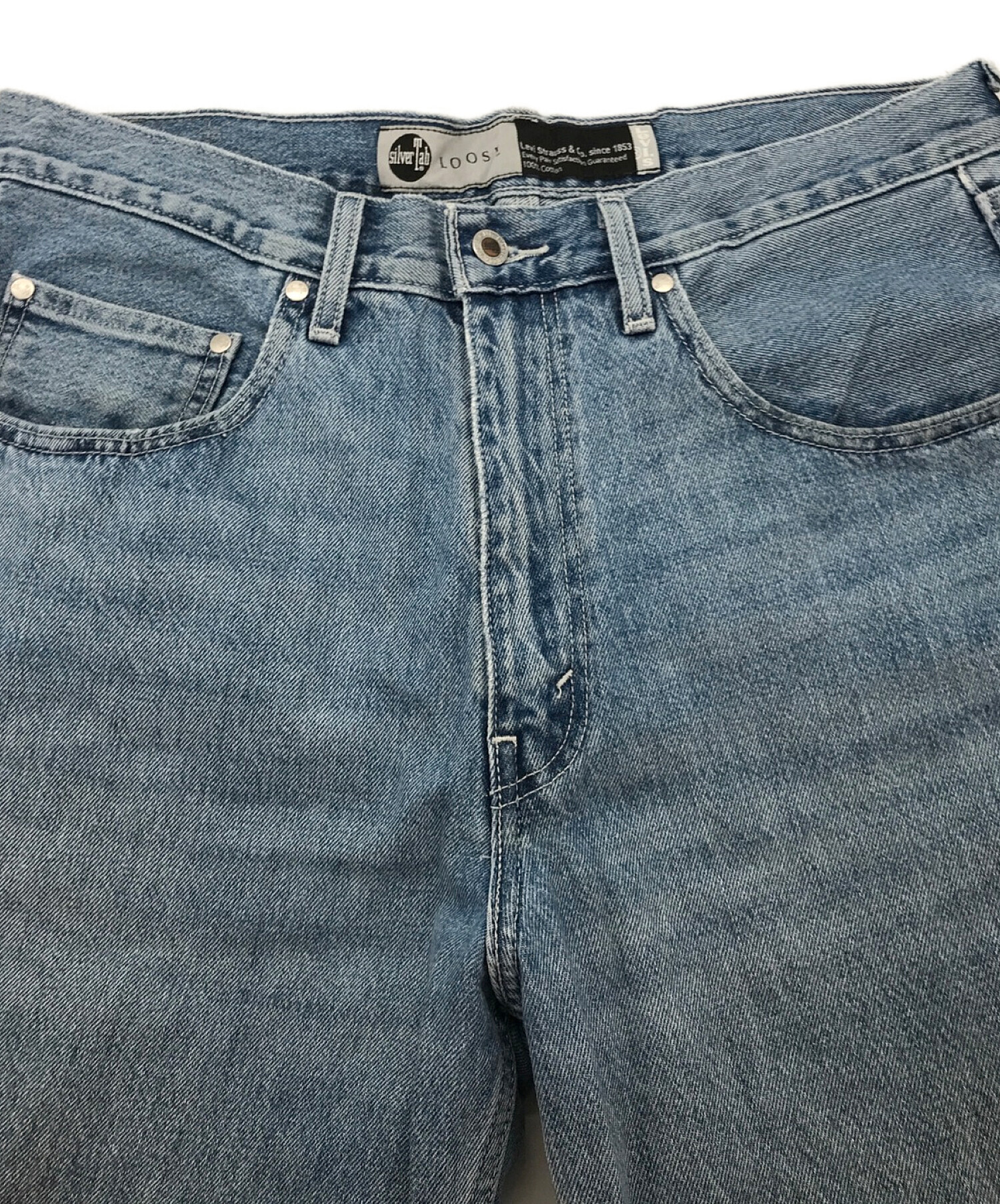 中古・古着通販】LEVI'S (リーバイス) シルバータブルーズ ブルー