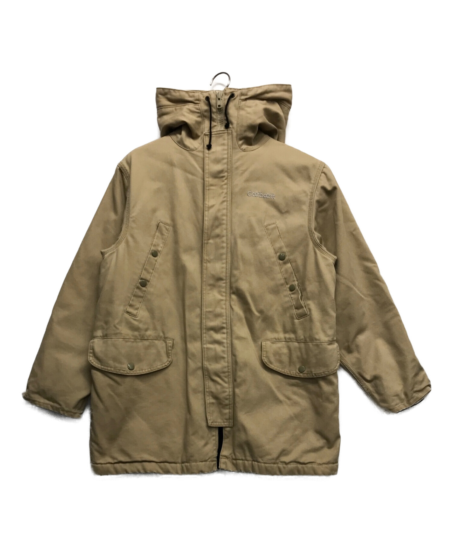 CarHartt (カーハート) フーデットダックジャケット ベージュ サイズ:M