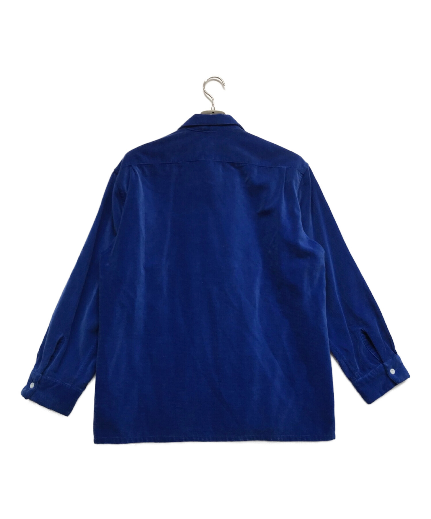 UNUSED (アンユーズド) コーデュロイシャツ ブルー サイズ:2