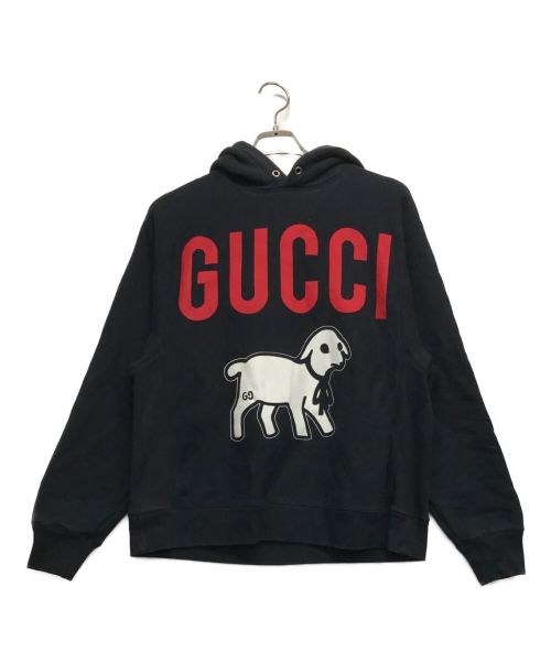 中古・古着通販】GUCCI (グッチ) ラムオーバーサイズスウェット