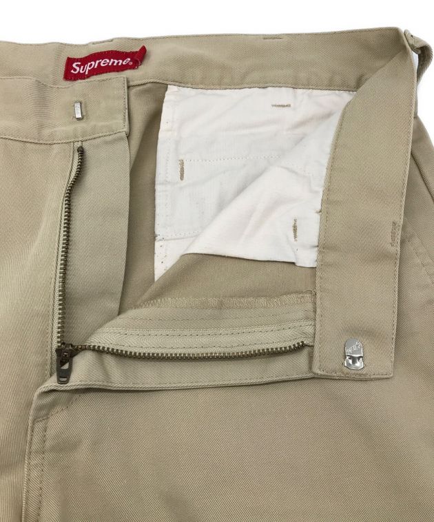 中古・古着通販】Supreme (シュプリーム) チノワークパンツ ベージュ 