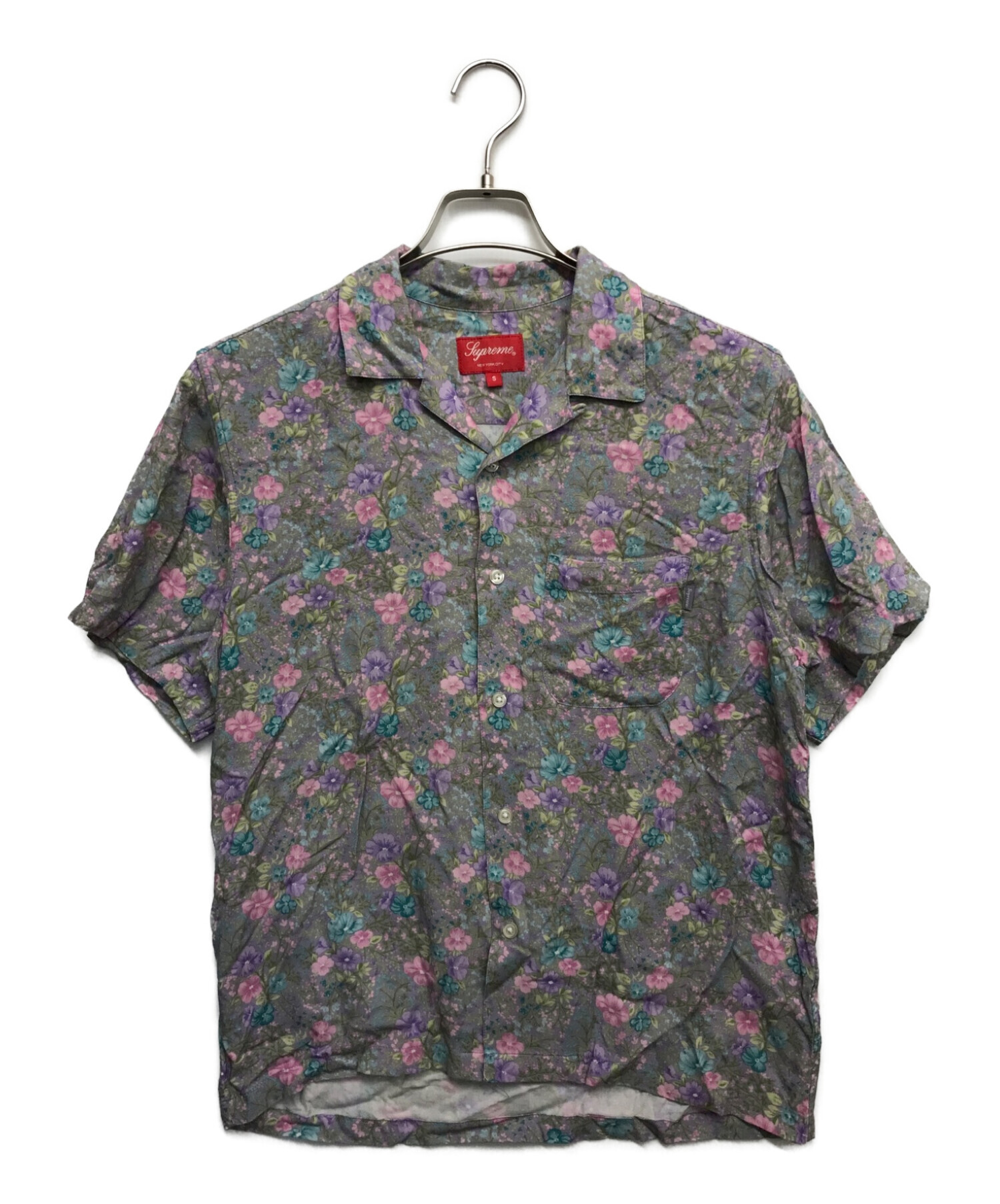 中古・古着通販】Supreme (シュプリーム) mini floral rayon shirt ...