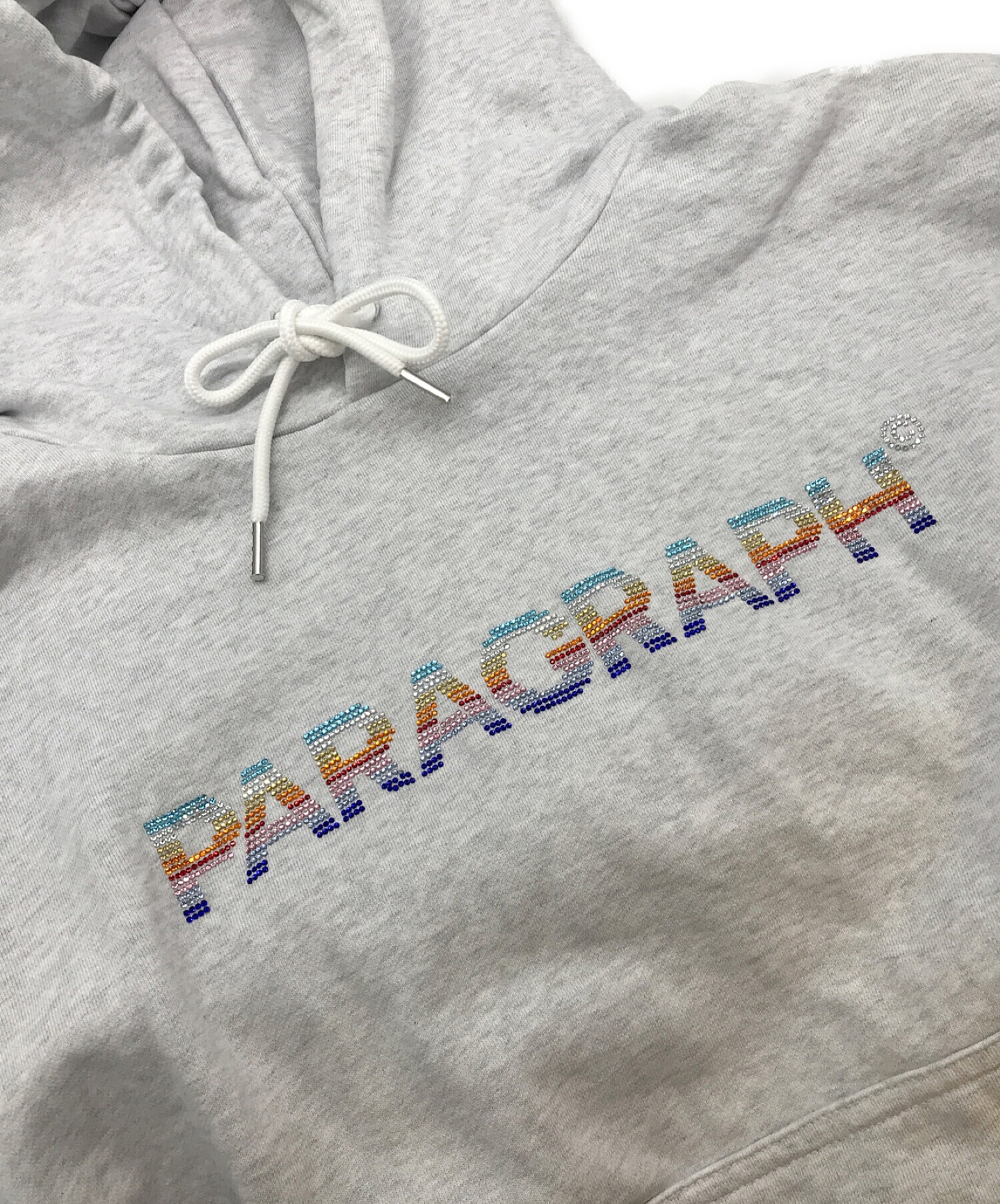 中古・古着通販】Paragraph (パラグラフ) ラインストーンロゴプル