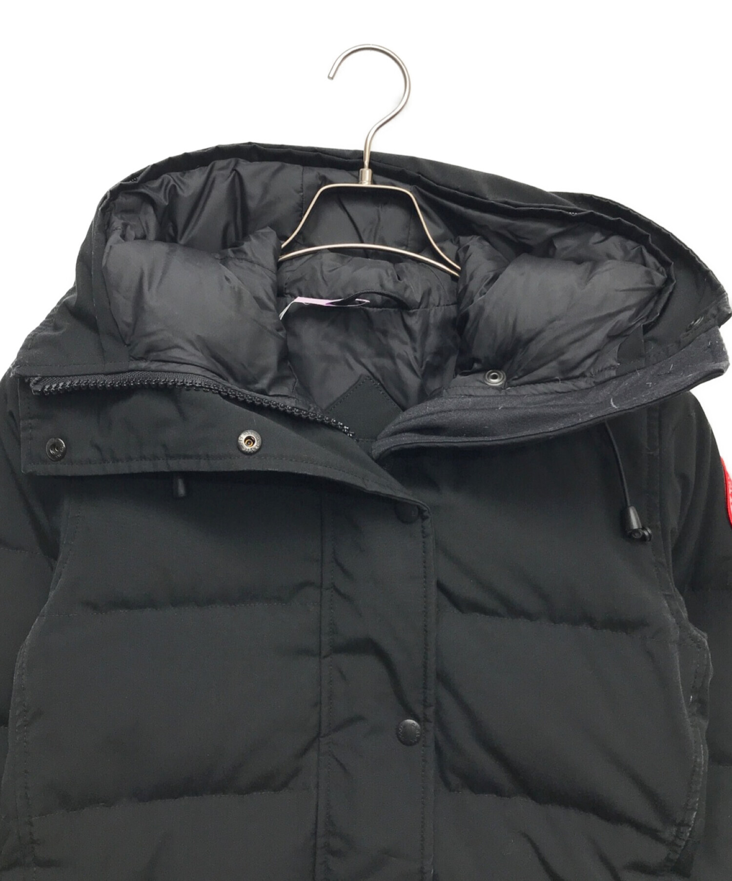 中古・古着通販】CANADA GOOSE (カナダグース) ダウンコート ブラック