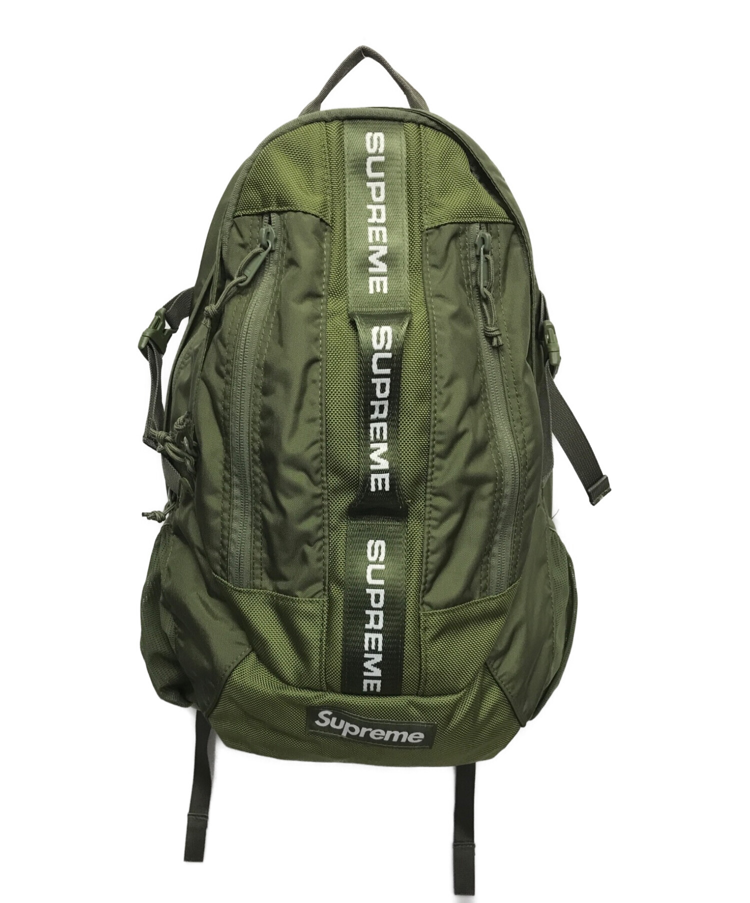 中古・古着通販】Supreme (シュプリーム) Backpack オリーブ｜ブランド