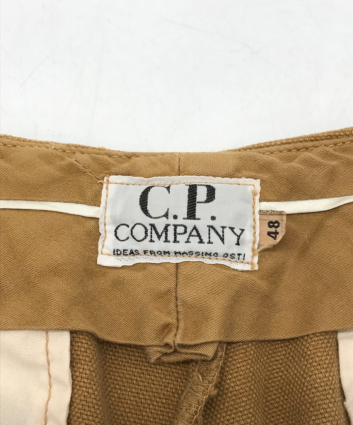 買取価格 ITALY製 90s c.p.company リネン スラックス ビンテージ - パンツ