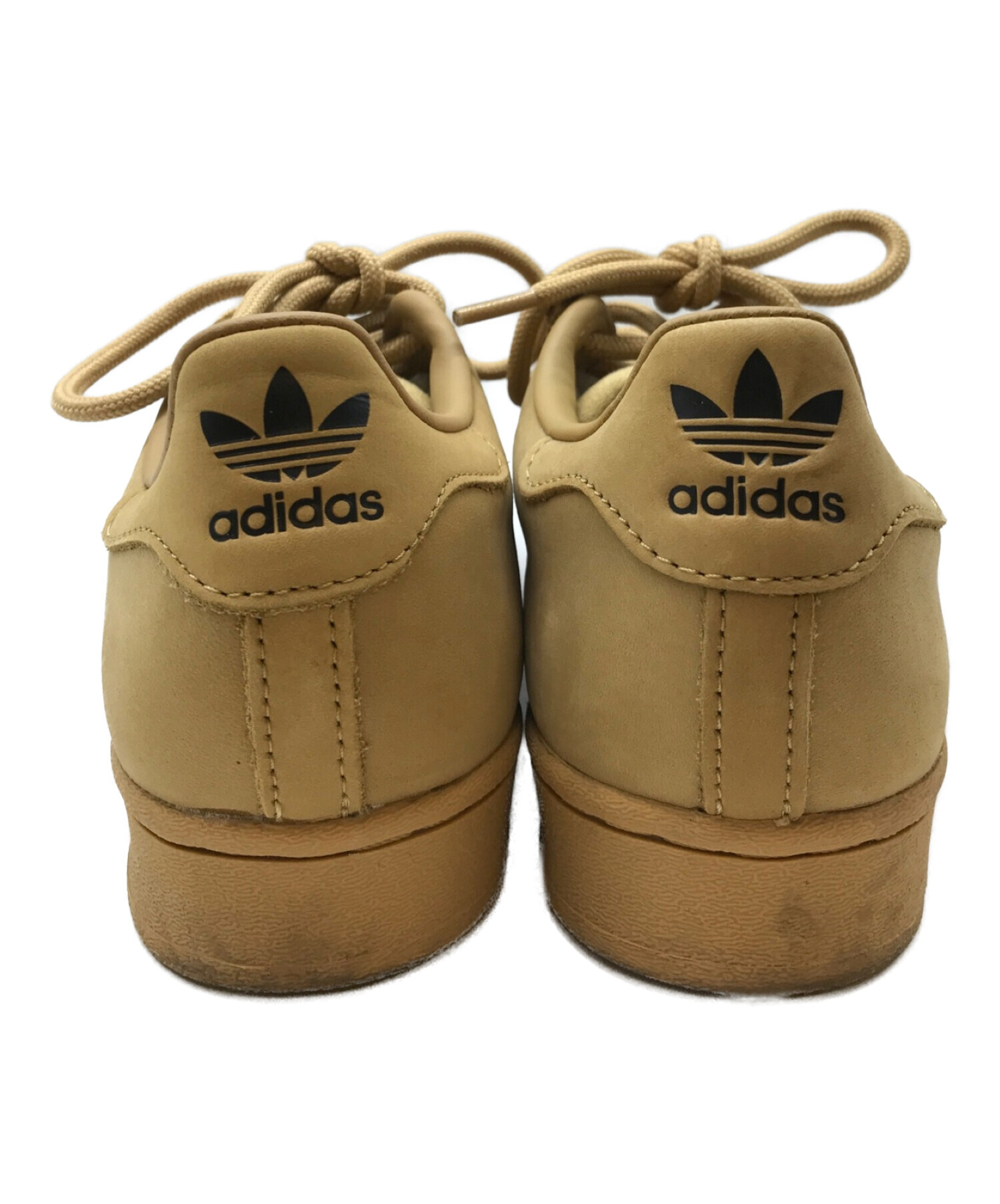 adidas (アディダス) スウェードスニーカー ベージュ サイズ:US6.5/UK6/FR39.3