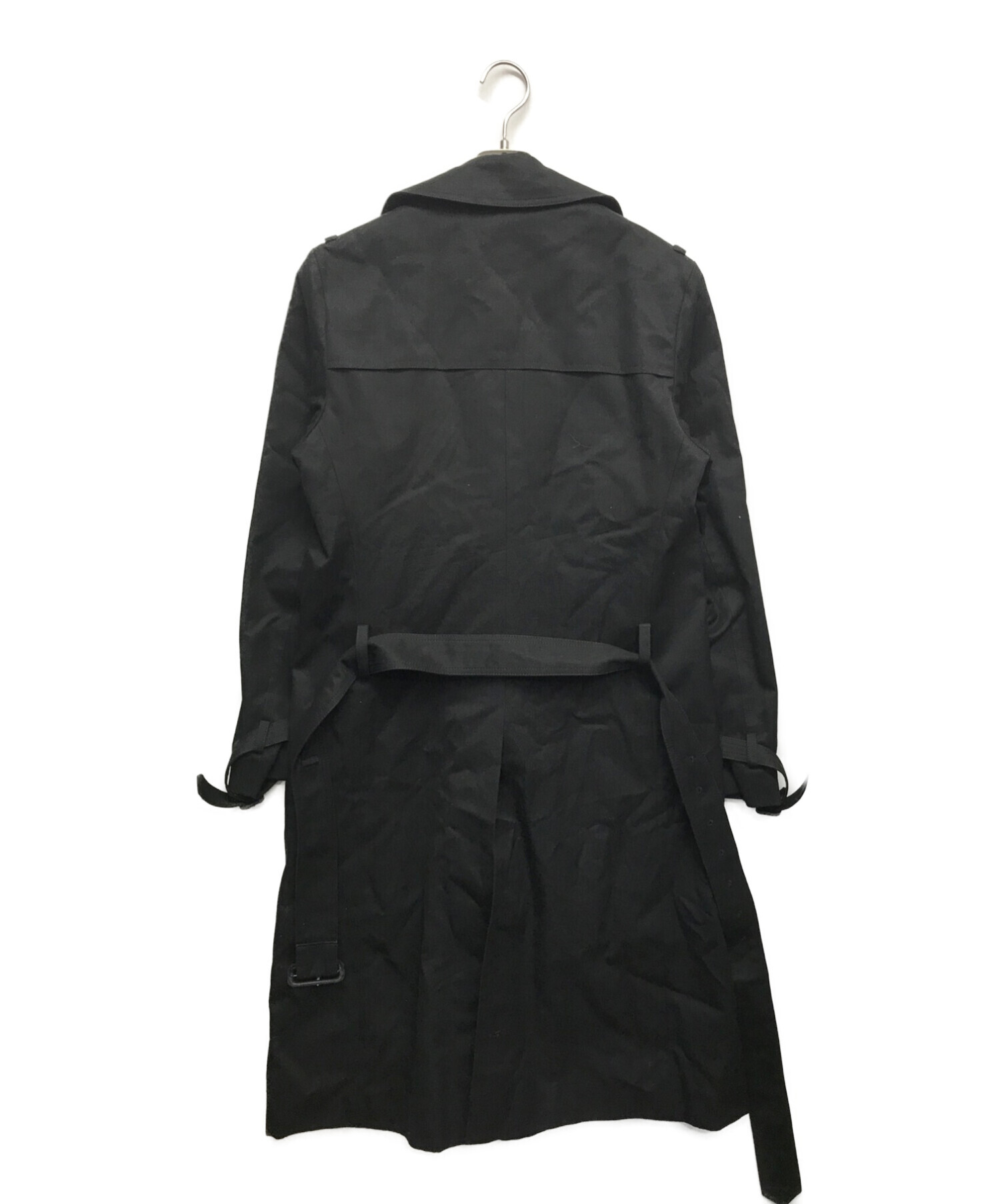 LITHIUM HOMME (リチウムオム・ファム) トレンチコート / DETACHABLE LINER LONG TRENCH COAT ブラック  サイズ:46