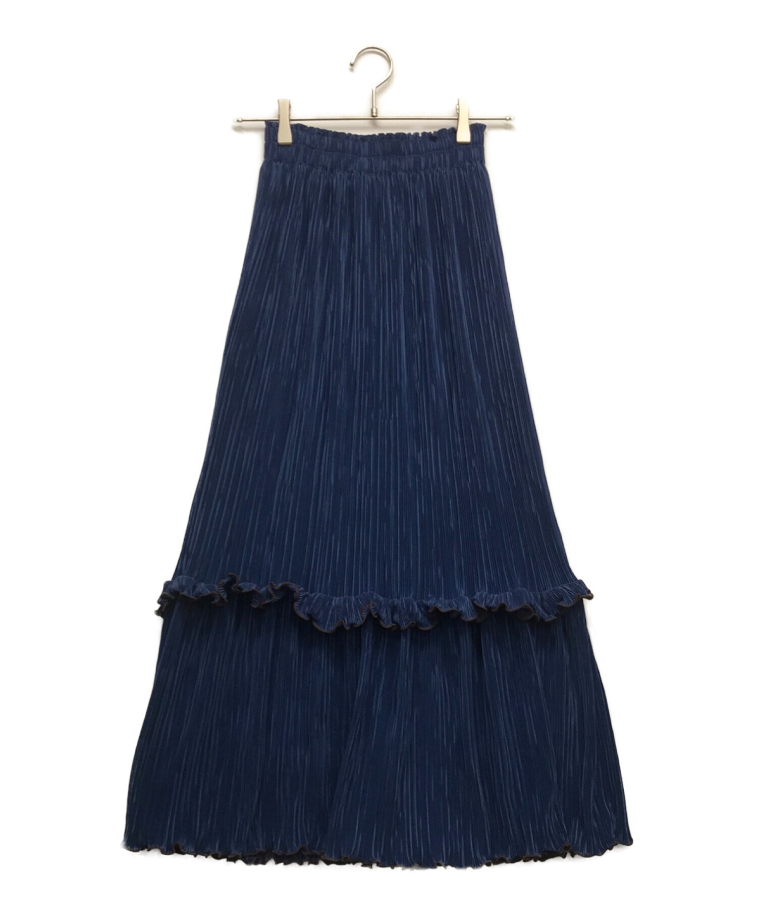 poppy tokyo (ポピートウキョウ) カーネーションプリーツスカート ブルー サイズ:M