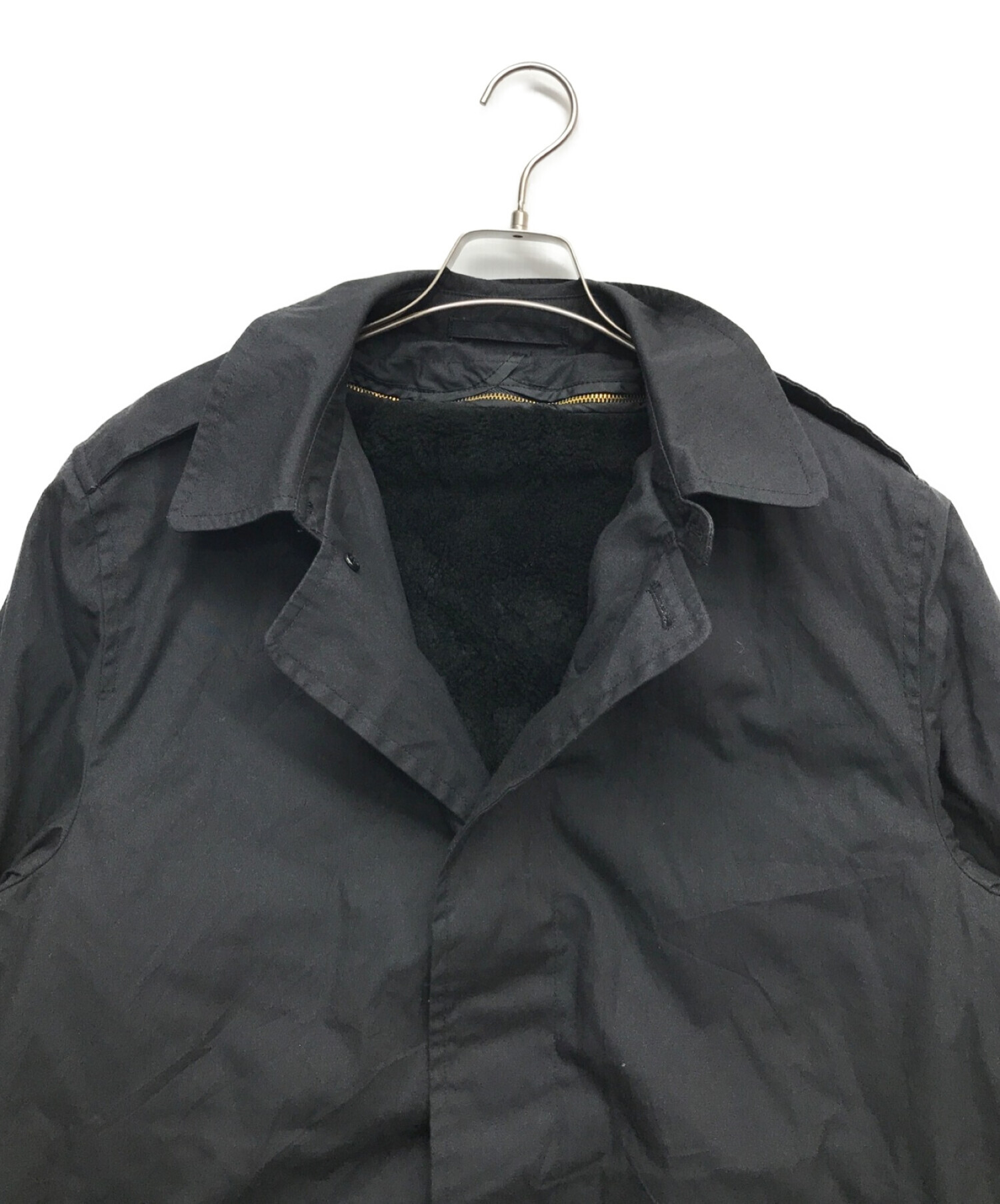 US NAVY (ユーエスネイビー) All Weather coat ブラック サイズ:42