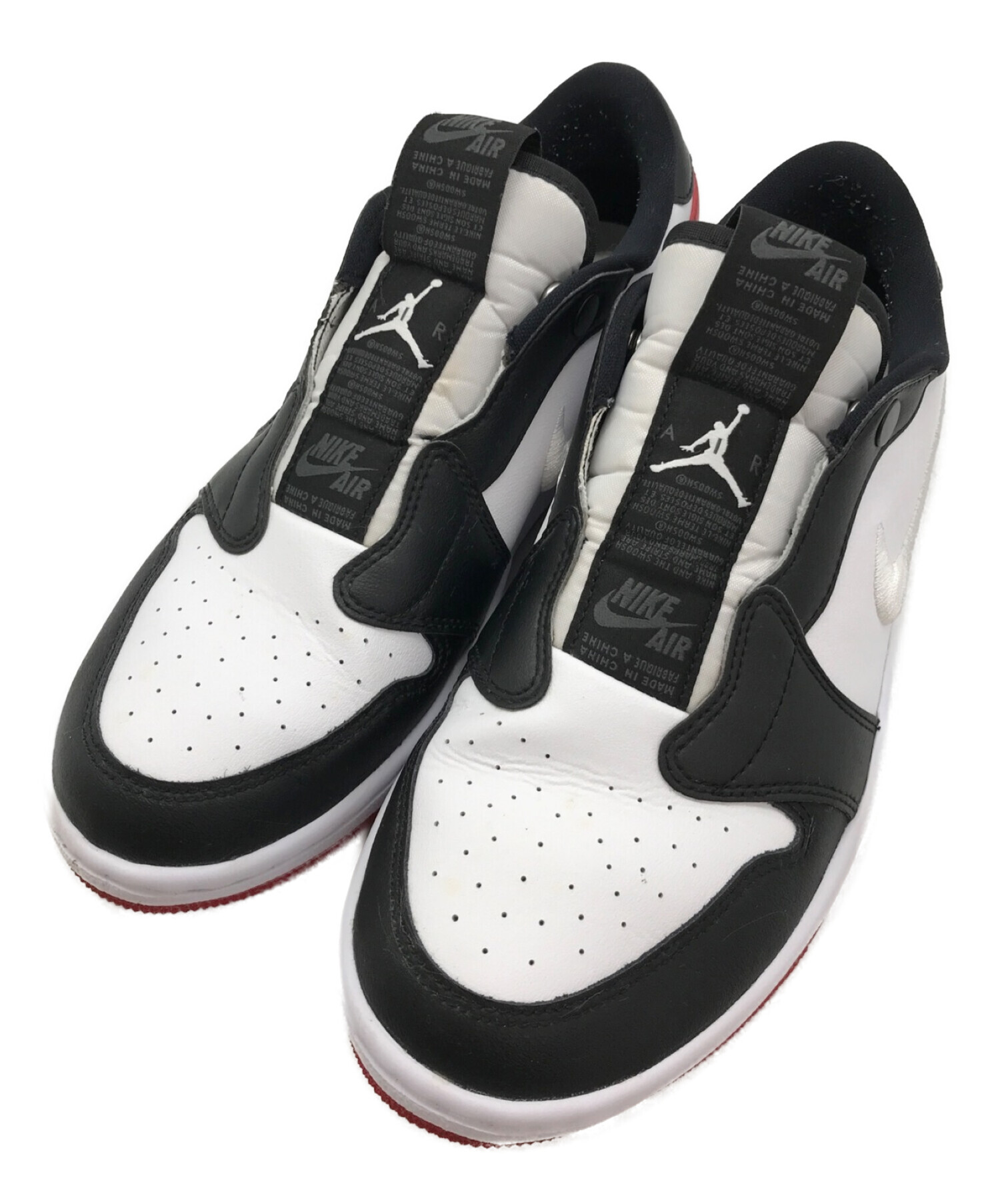 NIKE AIRJJORDAN1 Retro low slip blacktoe