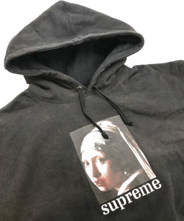 中古・古着通販】Supreme (シュプリーム) Pearl Hooded Sweatshirt ブラック サイズ:L｜ブランド・古着通販  トレファク公式【TREFAC FASHION】スマホサイト