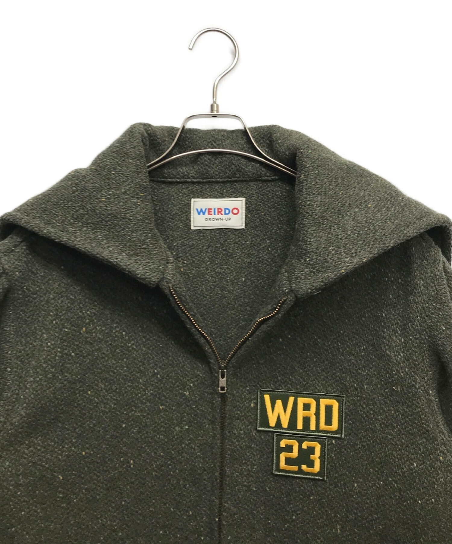 中古・古着通販】WEIRDO (ウィアード) カラーネップ カデットコート カーキ サイズ:XL｜ブランド・古着通販 トレファク公式【TREFAC  FASHION】スマホサイト